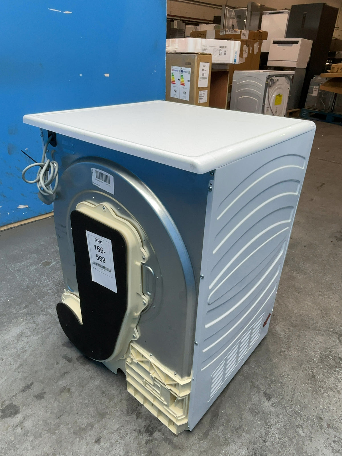 #GRC-166-569 - Hoover 10kg Heat Pump Tumble Dryer – WiFi Connected, White, D Energy Rating