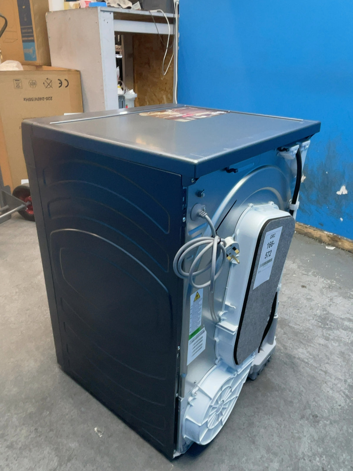 #GRC-166-572 - Hoover Pro Dry Series 3 10kg Heat Pump Tumble Dryer – AI Smart Move, Grey