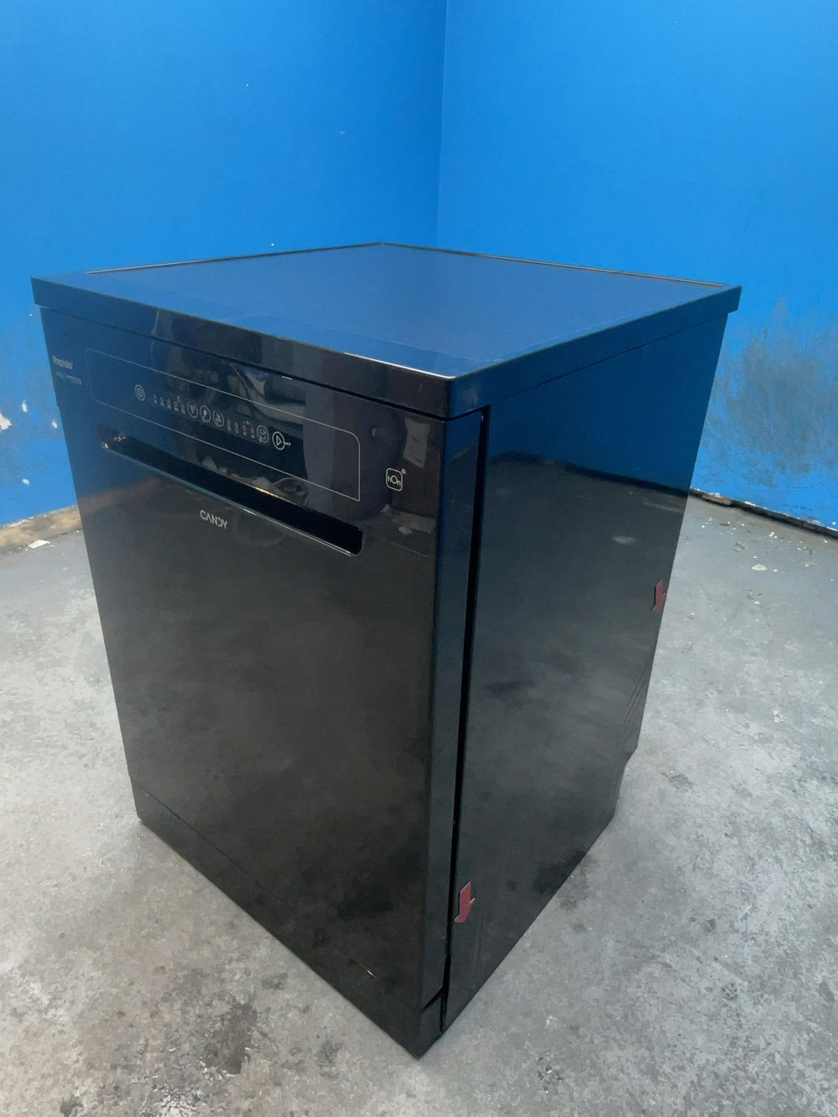 #GRC-166-588 - Candy Rapidò 60cm Dishwasher – 13 Place Settings, WiFi Connected, E Rated, Black, 93kWh/yr