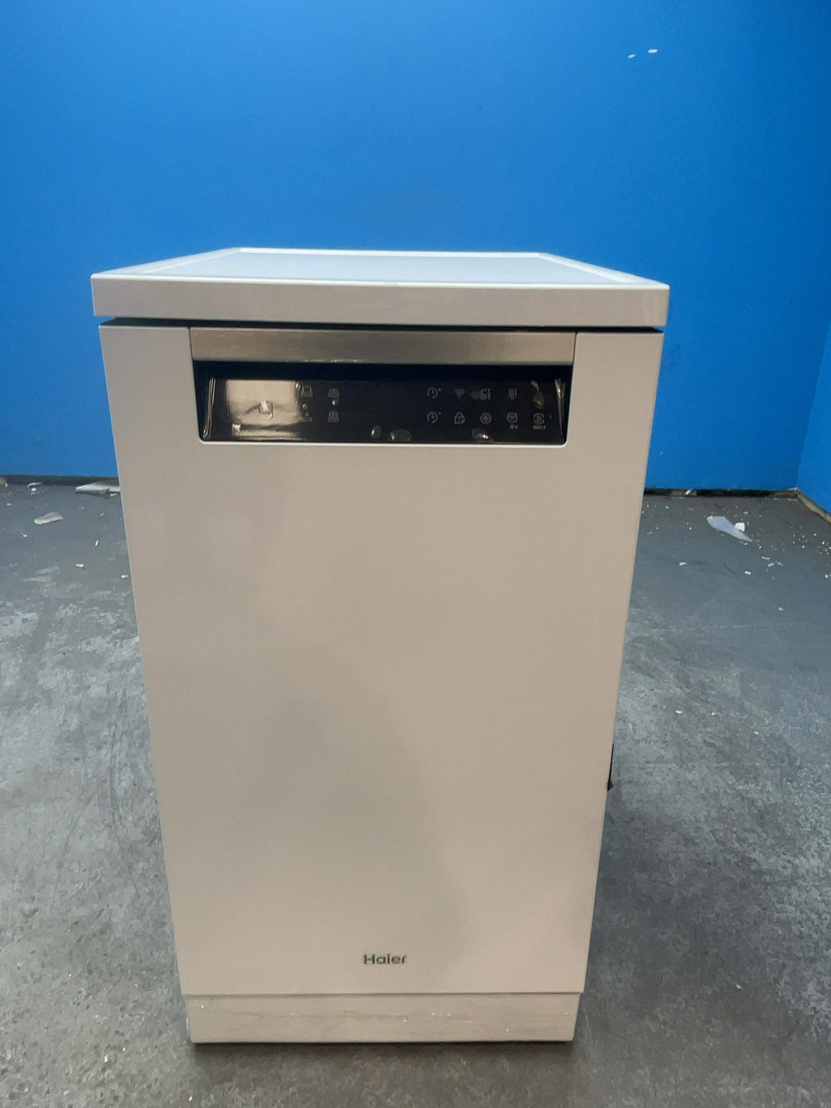 #GRC-166-591 - Haier I-Pro Shine 5 45cm Slimline Dishwasher – 11 Place Settings, WiFi Connected, White