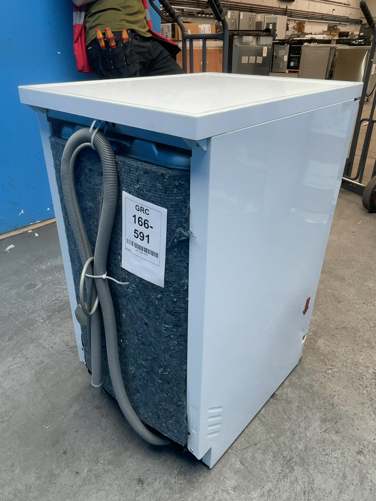 #GRC-166-591 - Haier I-Pro Shine 5 45cm Slimline Dishwasher – 11 Place Settings, WiFi Connected, White