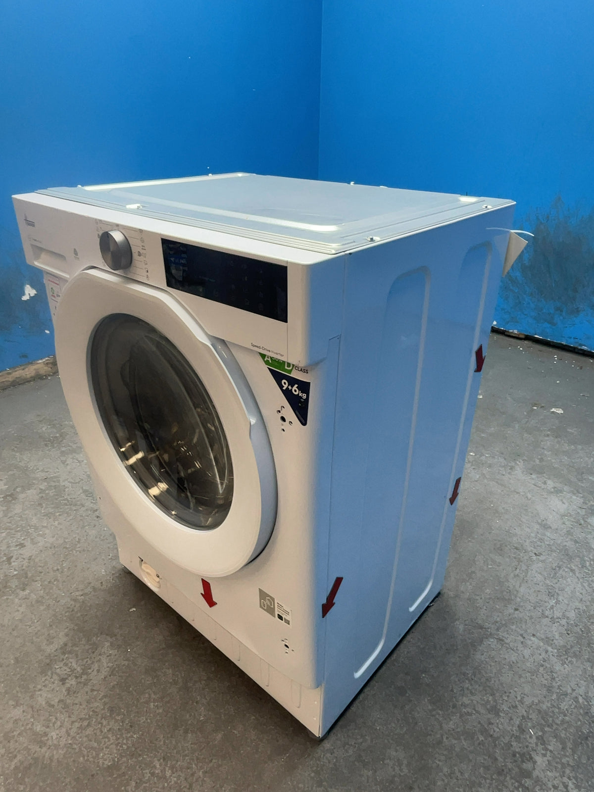 #GRC-166-594 - Hoover H-WASH & DRY 400 Integrated Washer Dryer – 9kg Wash, 6kg Dry, 1600rpm, White