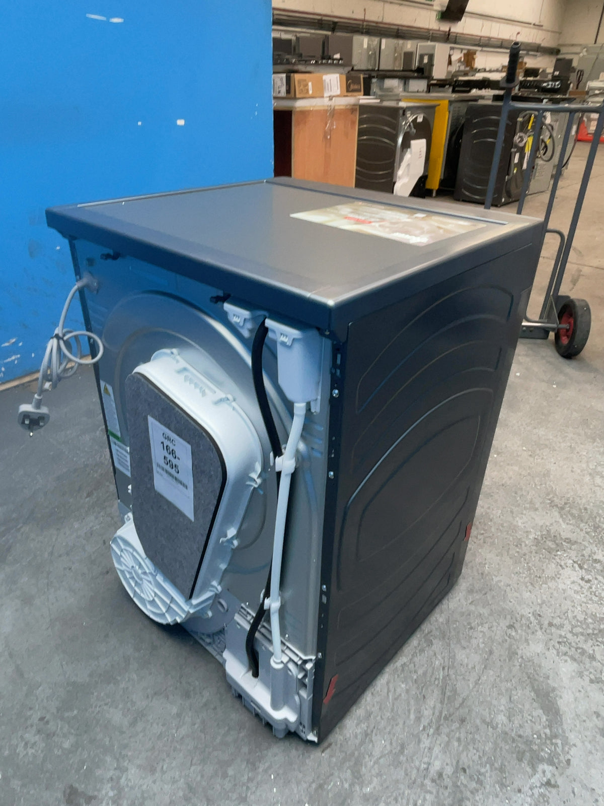 #GRC-166-595 - Hoover Pro Dry Series 5 9kg Heat Pump Tumble Dryer – Sensor Drying, Grey