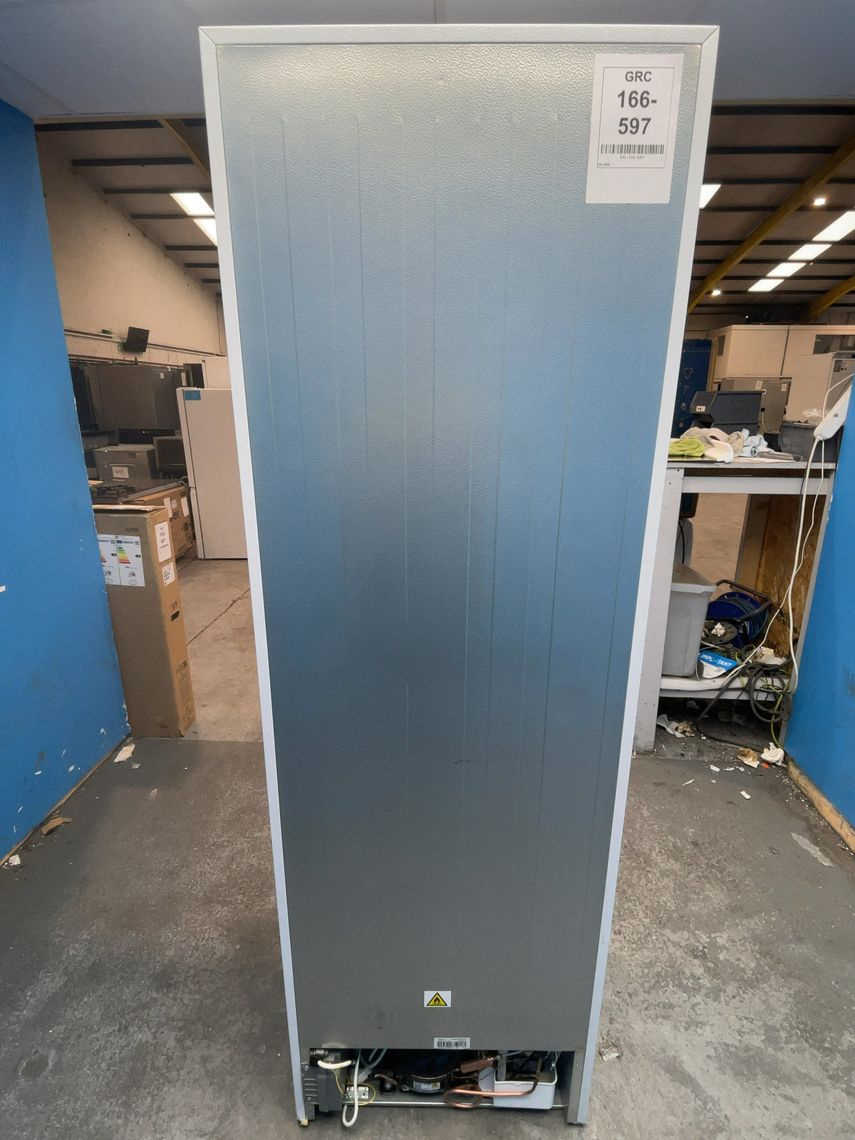 #GRC-166-597 - Midea 59.9cm 60/40 Fridge Freezer – 310L, White, Total No Frost
