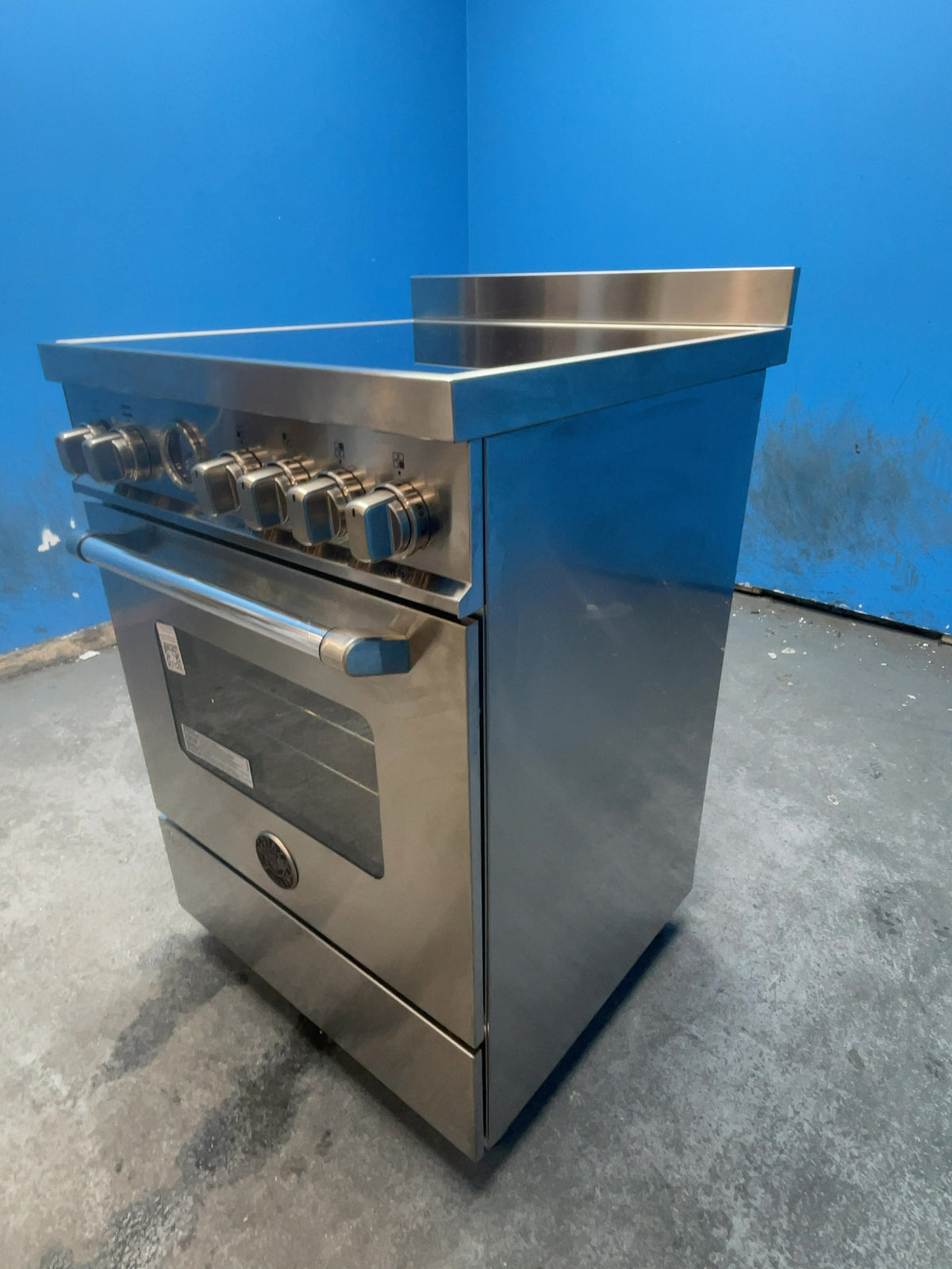 #GRC-166-613 - Bertazzoni Master Series 60cm Electric Range Cooker – 69L Capacity, 4 Zone Induction Hob, Stainless Steel