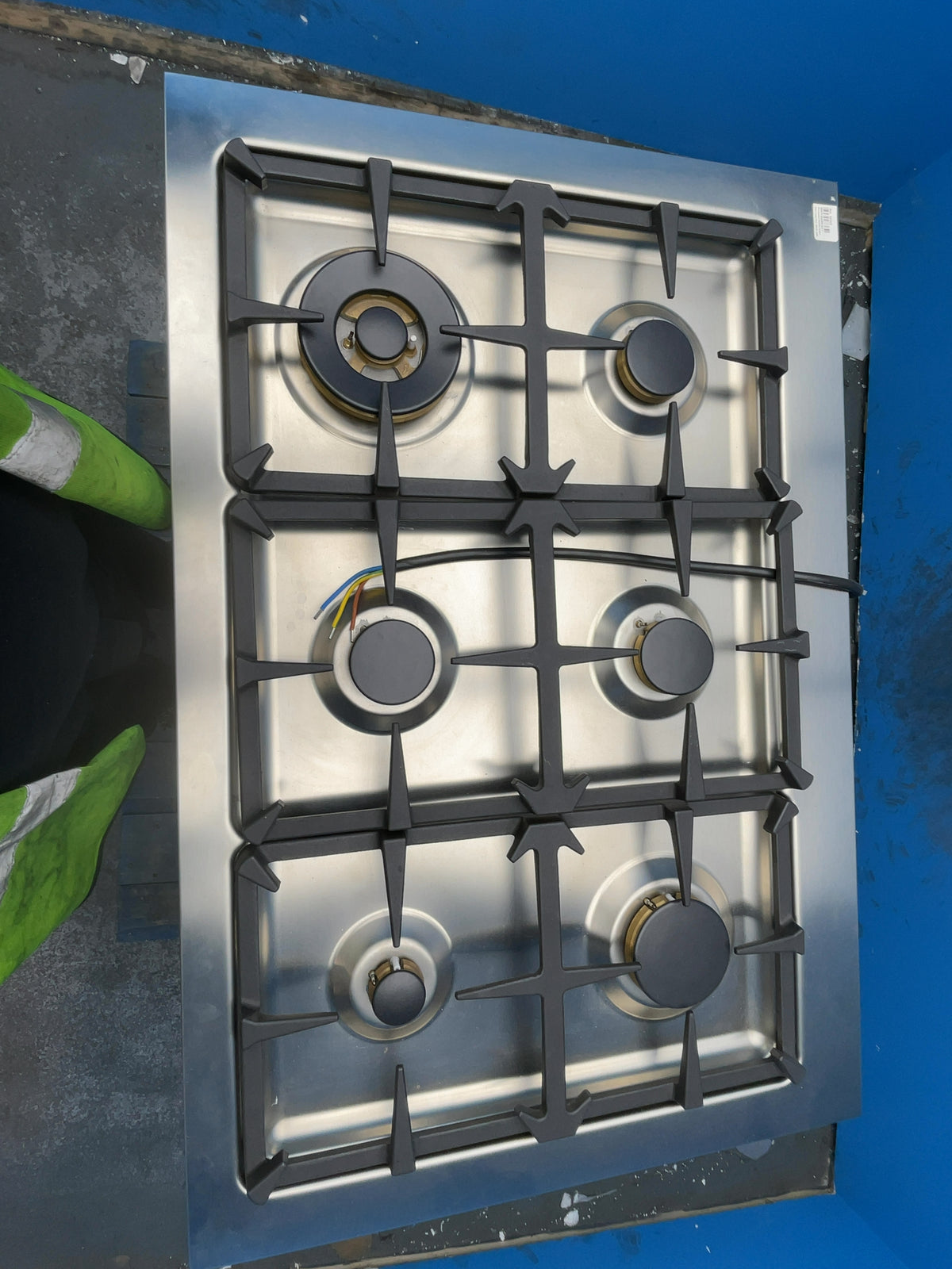 #GRC-166-617 - Bertazzoni Professional 90cm Dual Fuel Range Cooker – 107L Capacity, Twin Electric Oven, 6 Gas Burners, Arancio Orange