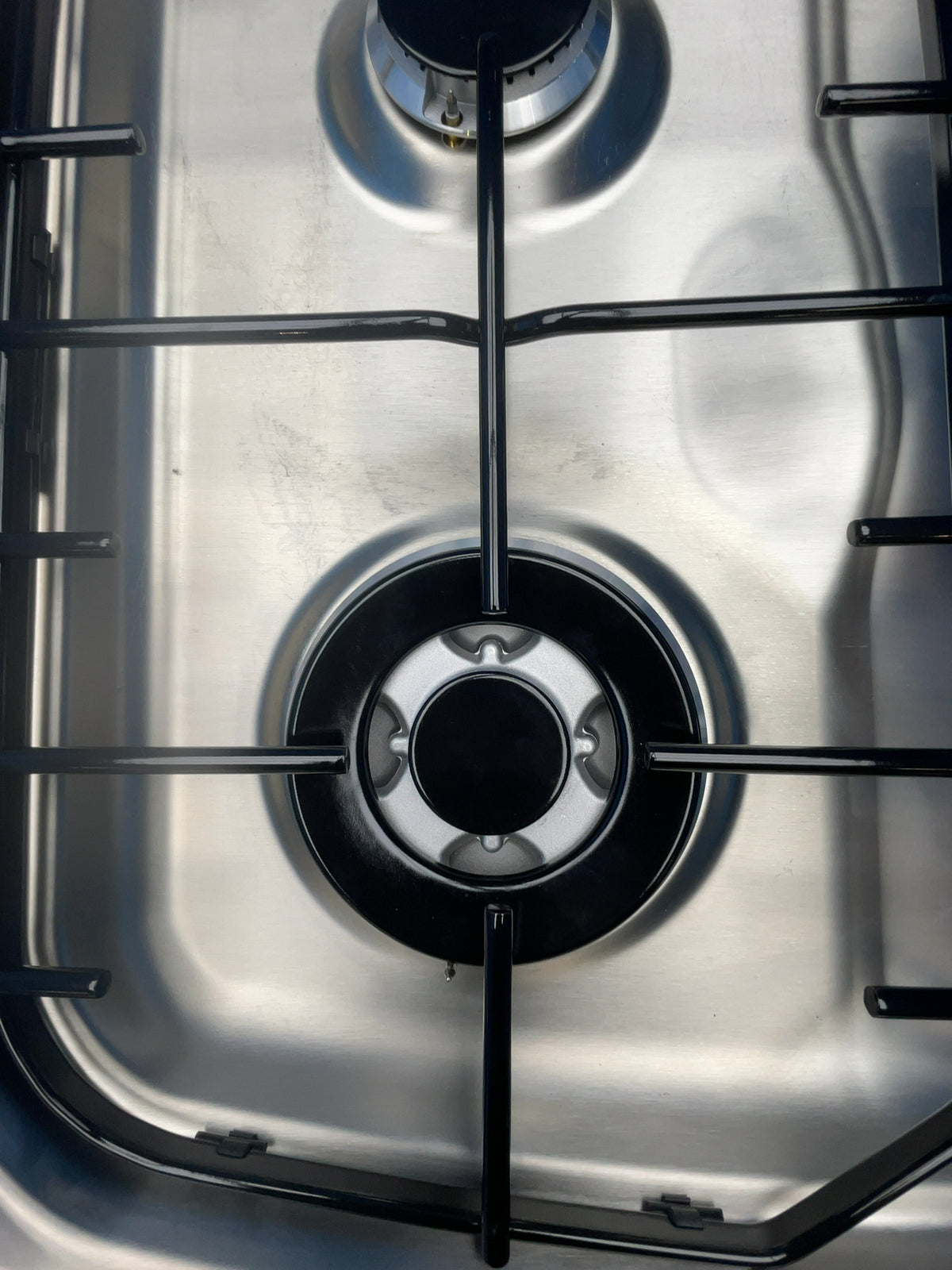 #GRC-166-625 - AEG 60cm Double Oven Gas Cooker – Stainless Steel Hob, Self-Clean, Silver
