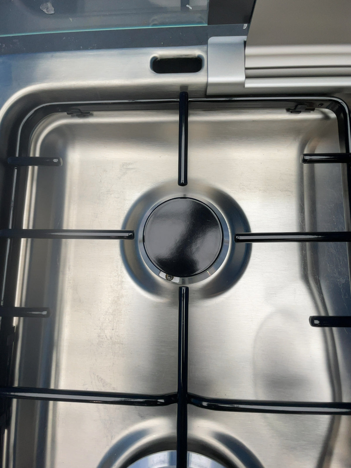 #GRC-166-625 - AEG 60cm Double Oven Gas Cooker – Stainless Steel Hob, Self-Clean, Silver