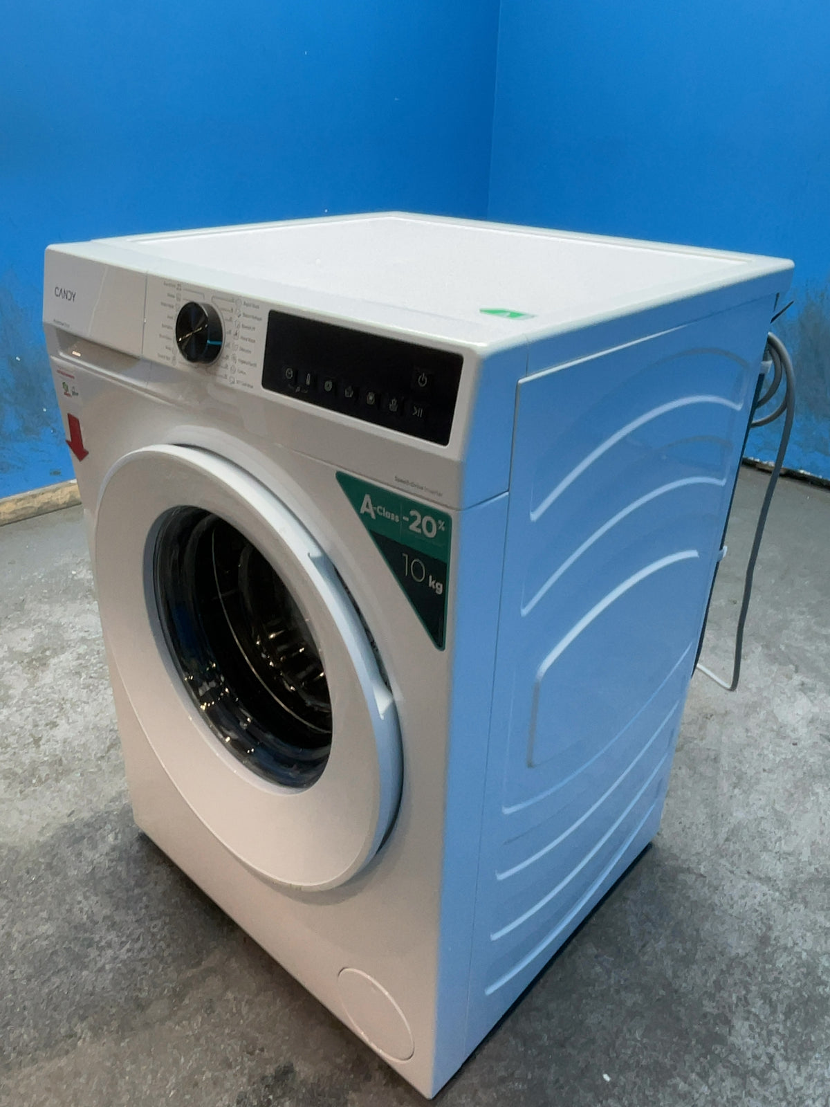 #GRC-166-629 - Candy Quick Pro 10kg 1400rpm Washing Machine – Quick Wash, Smart Spray, White