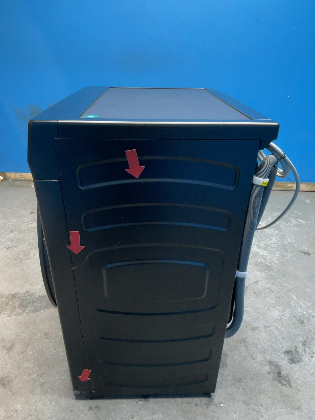 #GRC-166-633 - Hoover Pro Wash Series 3 9kg 1400rpm Washing Machine – WiFi Connected, hOn App, Matte Black