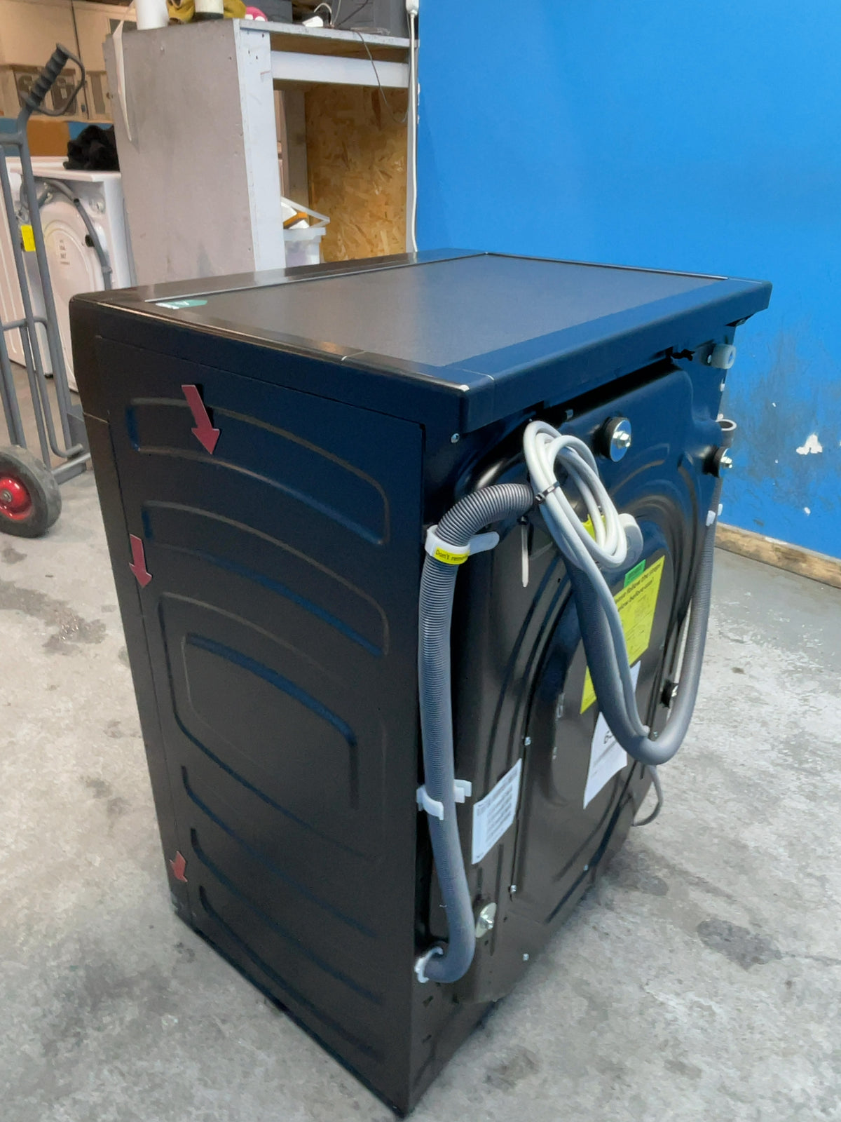 #GRC-166-633 - Hoover Pro Wash Series 3 9kg 1400rpm Washing Machine – WiFi Connected, hOn App, Matte Black
