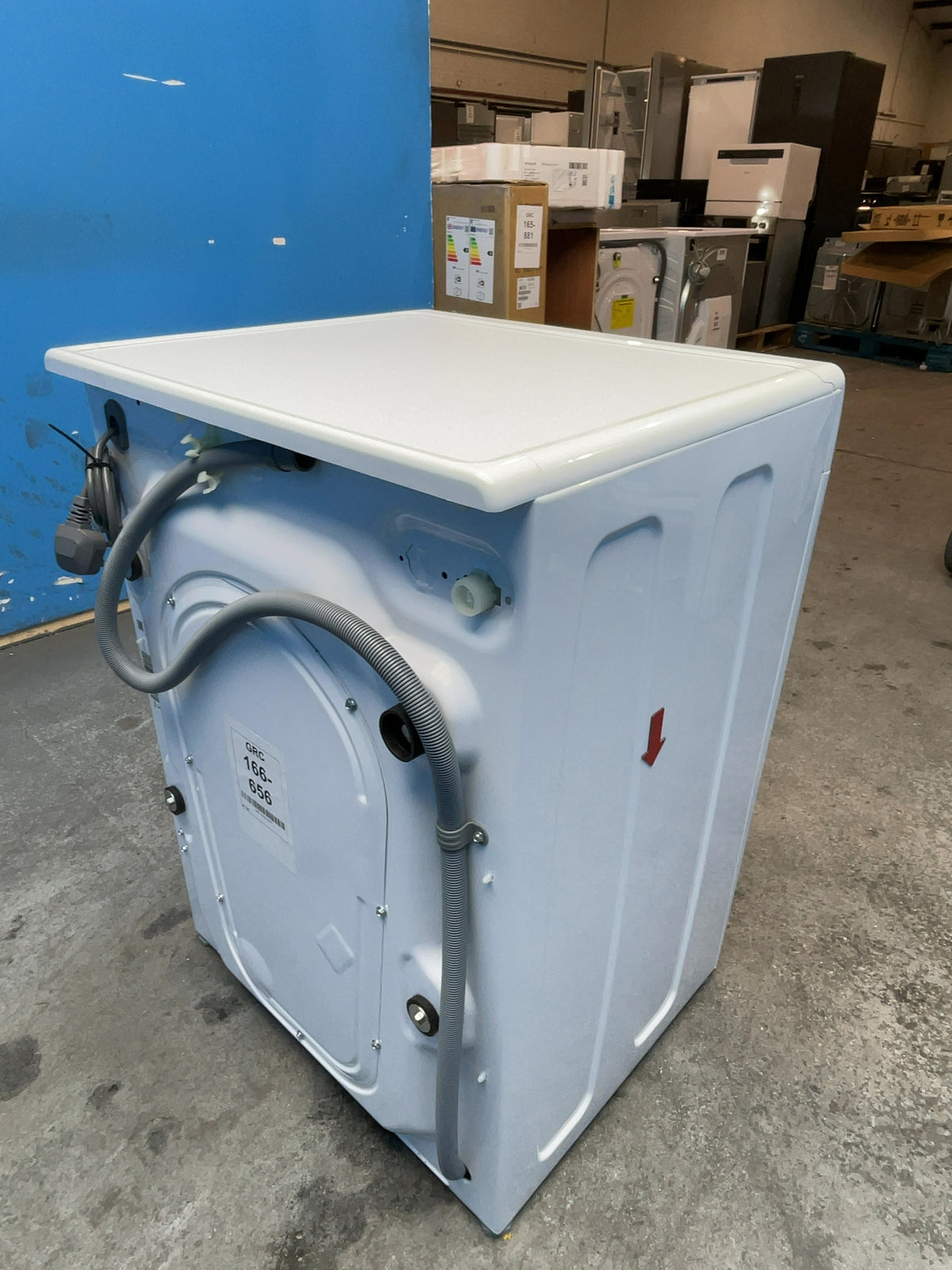 #GRC-166-656 - Hoover H-WASH 350 10kg 1400rpm Washing Machine – Eco-Power Inverter Motor, White