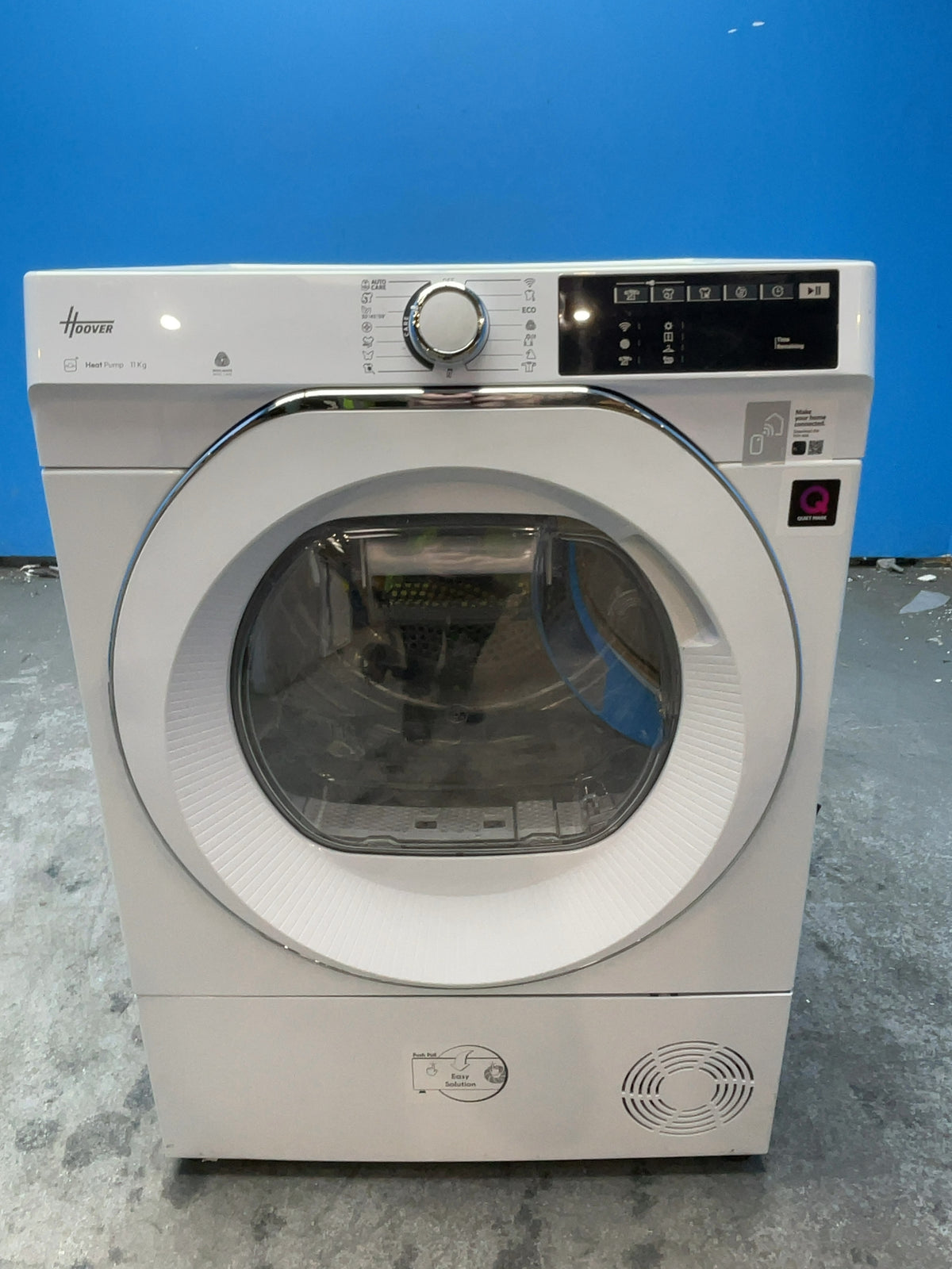 #GRC-166-664 - Hoover H-DRY 500 11kg Heat Pump Tumble Dryer – White, A++ Energy Rating