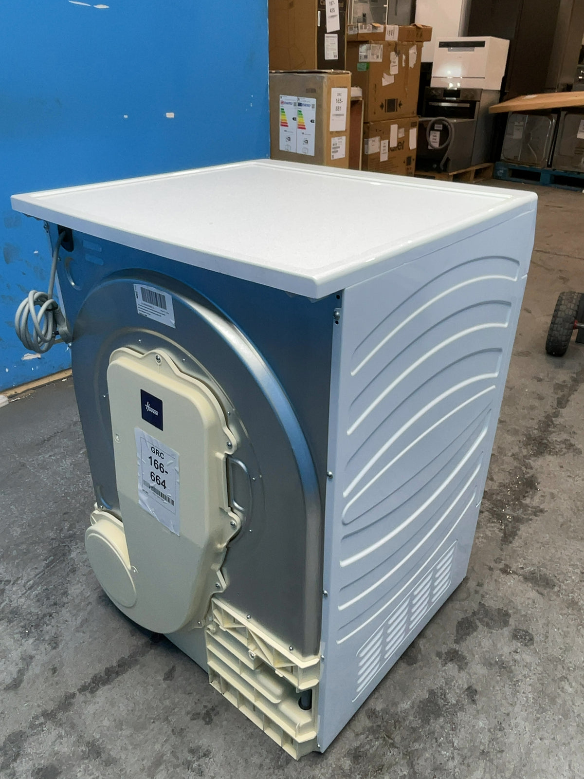 #GRC-166-664 - Hoover H-DRY 500 11kg Heat Pump Tumble Dryer – White, A++ Energy Rating