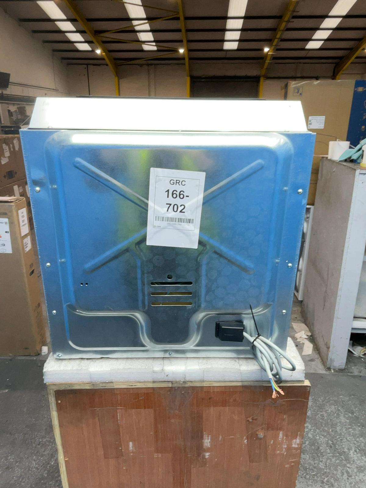 #GRC-166-702 - Candy 65L Built-In Electric Single Oven – Fan Grill, Programmable Timer, Stainless Steel