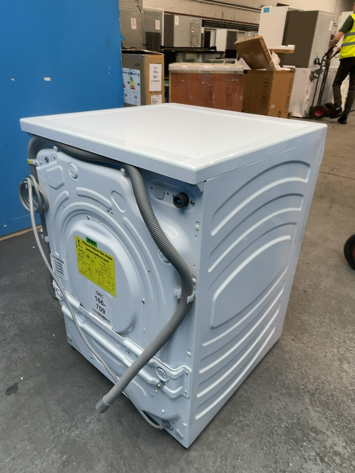 #GRC-166-709 - Haier Washer Dryer – 12kg Wash, 8kg Dry, 1400rpm, WiFi Connected, White