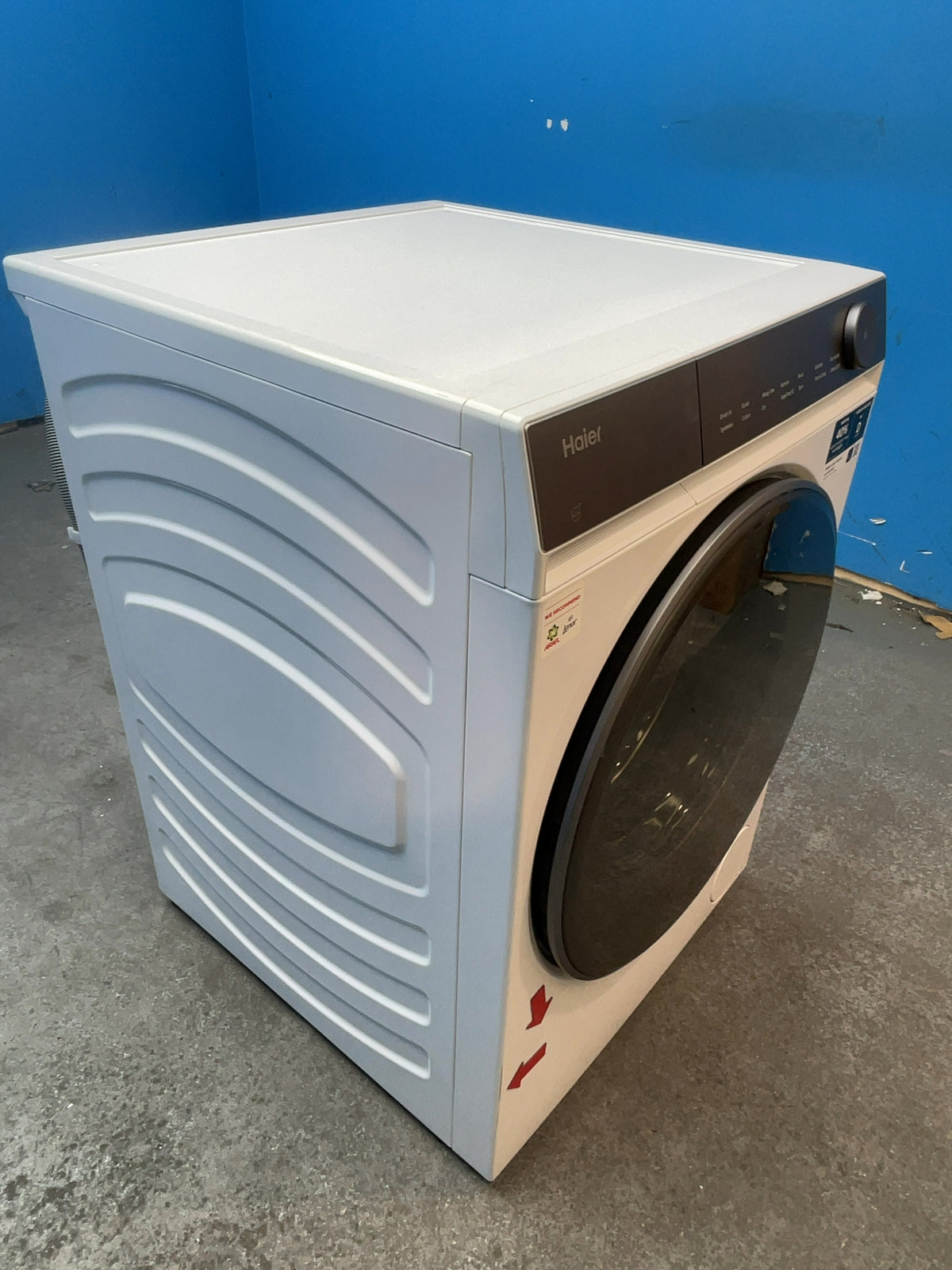 #GRC-166-709 - Haier Washer Dryer – 12kg Wash, 8kg Dry, 1400rpm, WiFi Connected, White