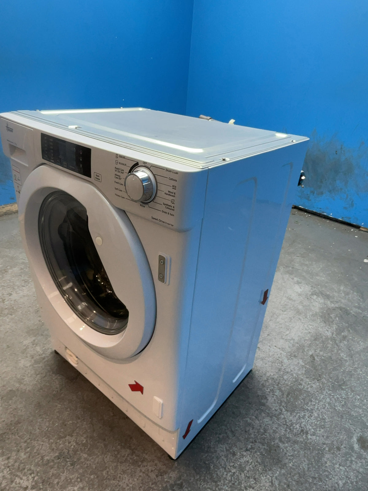 #GRC-166-710 - Hoover H-WASH 300 8kg 1400rpm Integrated Washing Machine – KG Mode Sensor, White