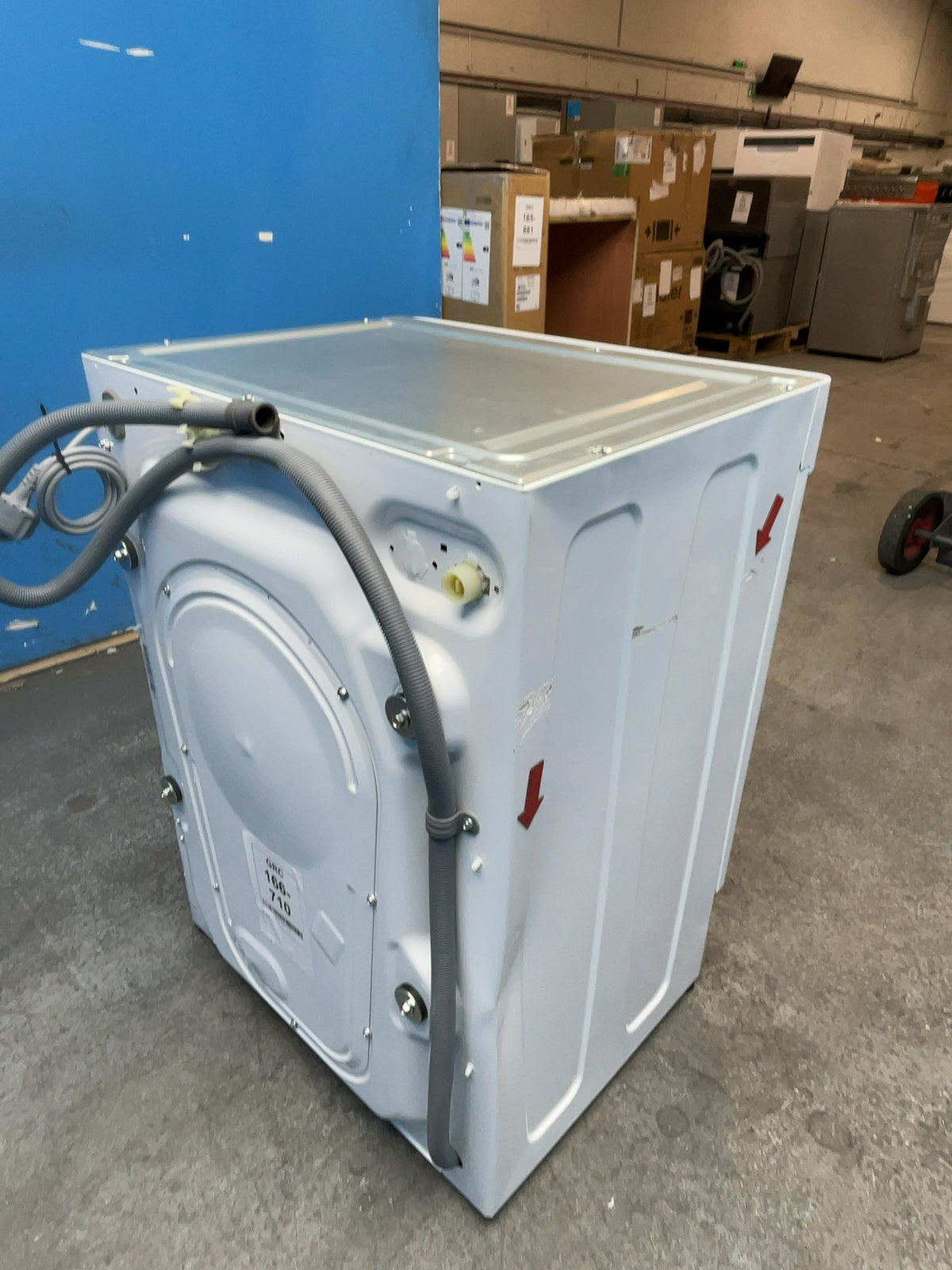 #GRC-166-710 - Hoover H-WASH 300 8kg 1400rpm Integrated Washing Machine – KG Mode Sensor, White