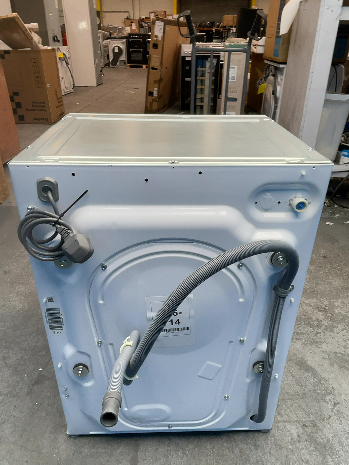 #GRC-166-714 - Candy 9kg 1400rpm Integrated Washing Machine – AI Weight Sense, White