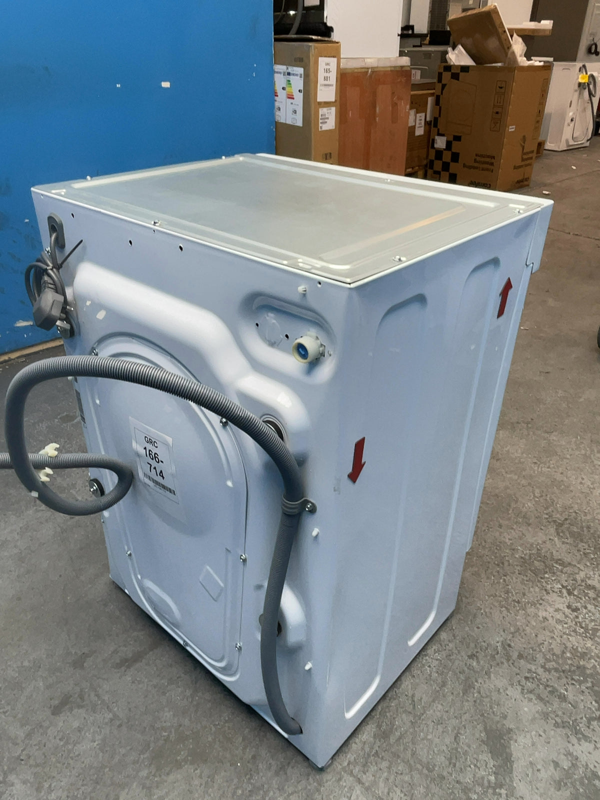 #GRC-166-714 - Candy 9kg 1400rpm Integrated Washing Machine – AI Weight Sense, White