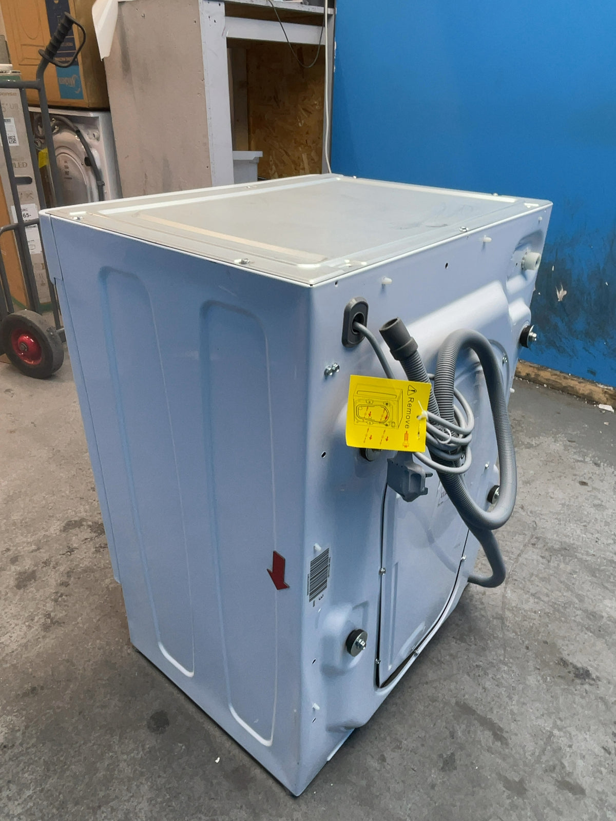 #GRC-166-716 - Candy 8kg Integrated Washing Machine – 1400 Spin, Rapid Care Cycles, Kilo Detector, White
