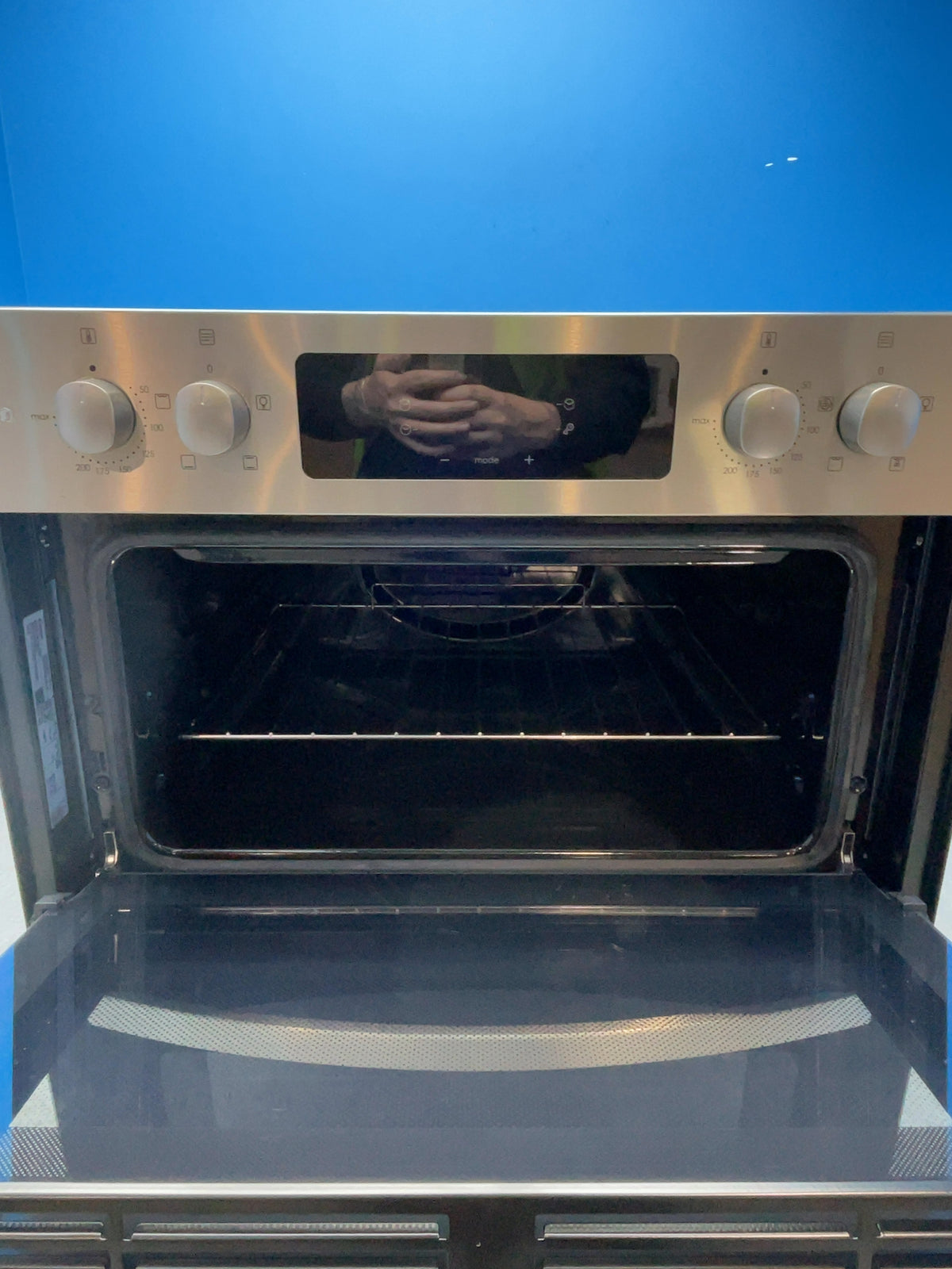 #GRC-166-720 - Candy Idea 60cm Electric Double Oven – 105L Capacity, Self-Cleaning, Silver
