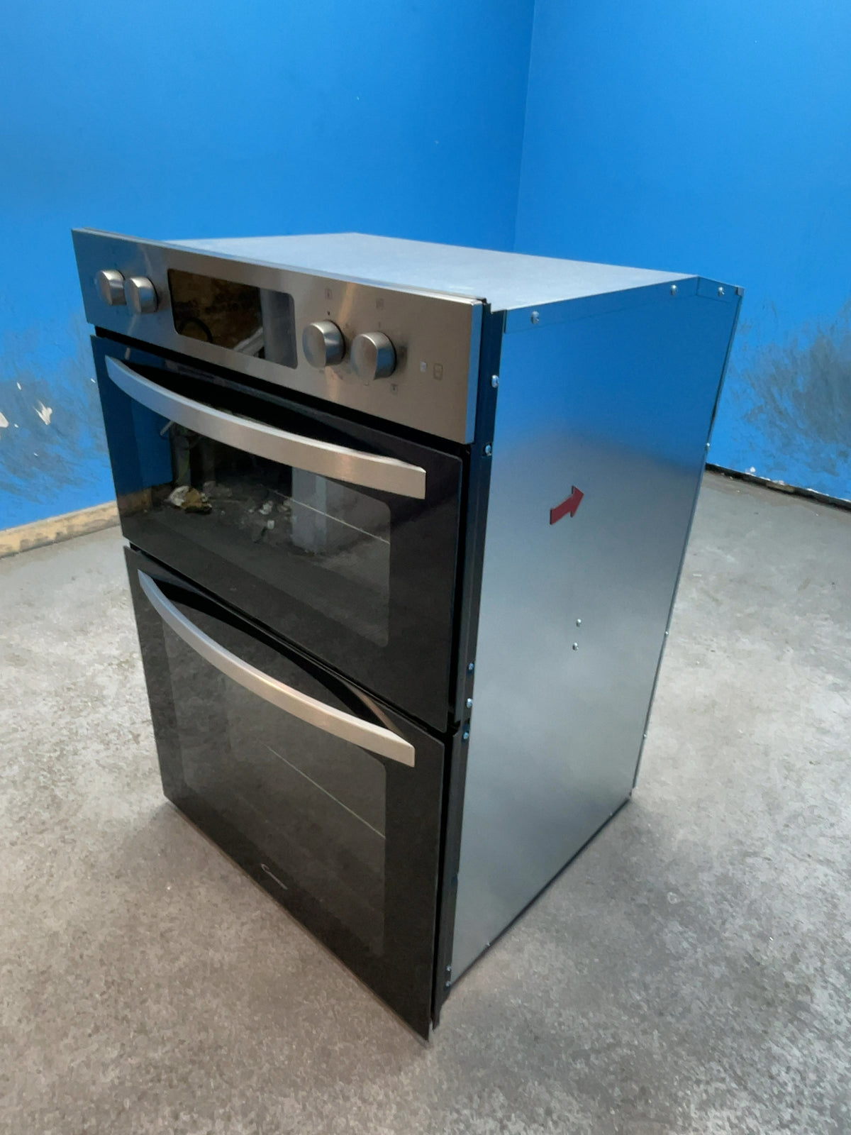 #GRC-166-720 - Candy Idea 60cm Electric Double Oven – 105L Capacity, Self-Cleaning, Silver