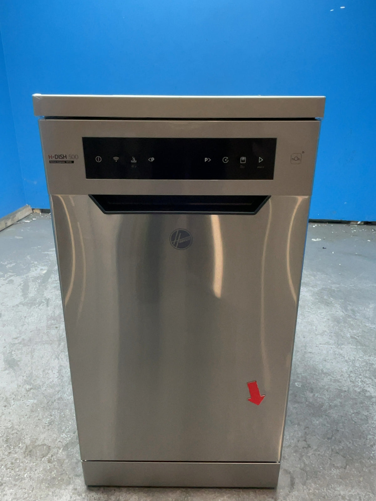#GRC-166-723 - Hoover H-DISH 500 45cm Slimline Dishwasher – 10 Place Settings, WiFi Connected
