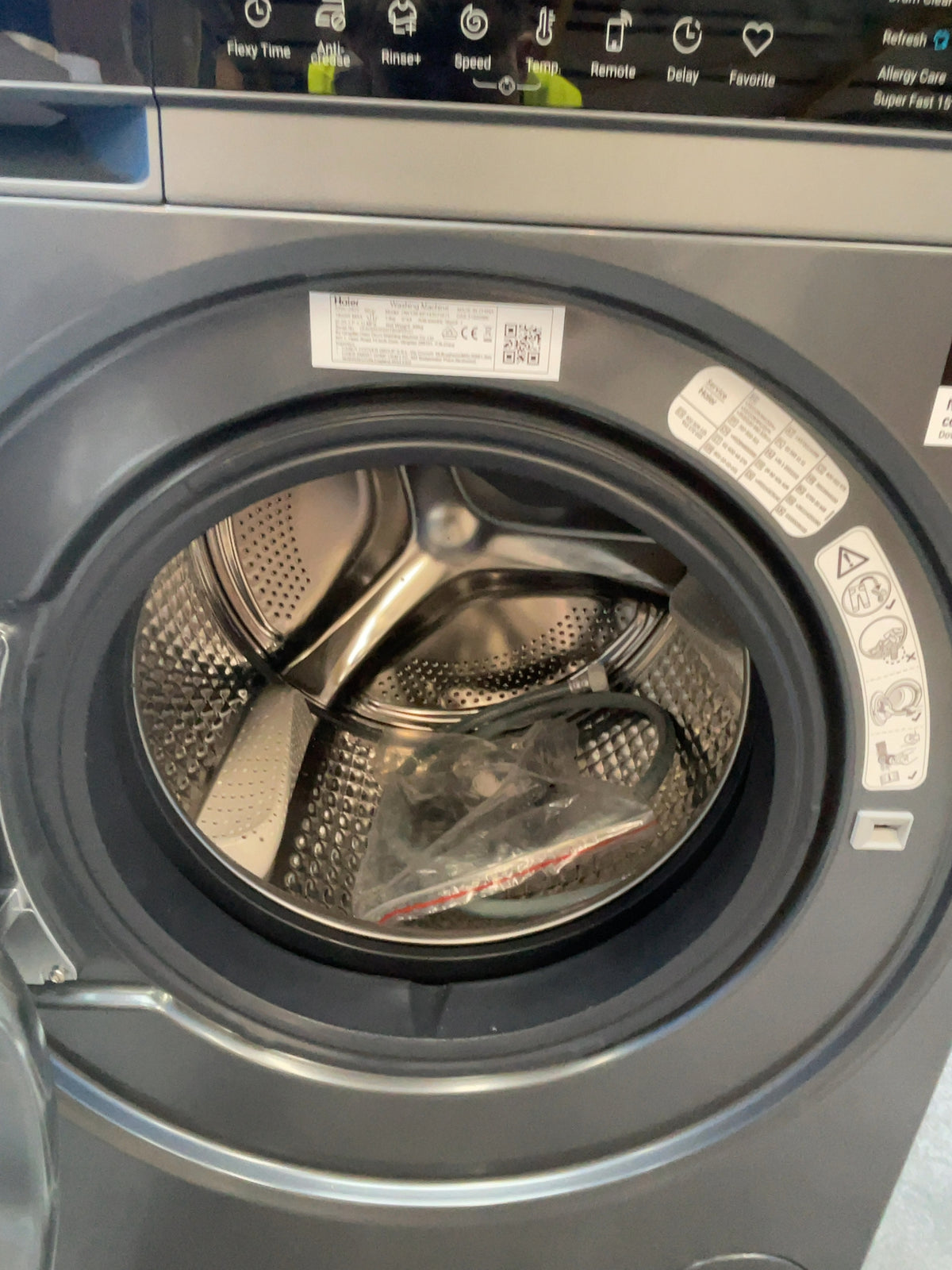 #GRC-166-727 - Haier X Series 5 13kg 1400rpm Washing Machine – WiFi Connected, Anthracite