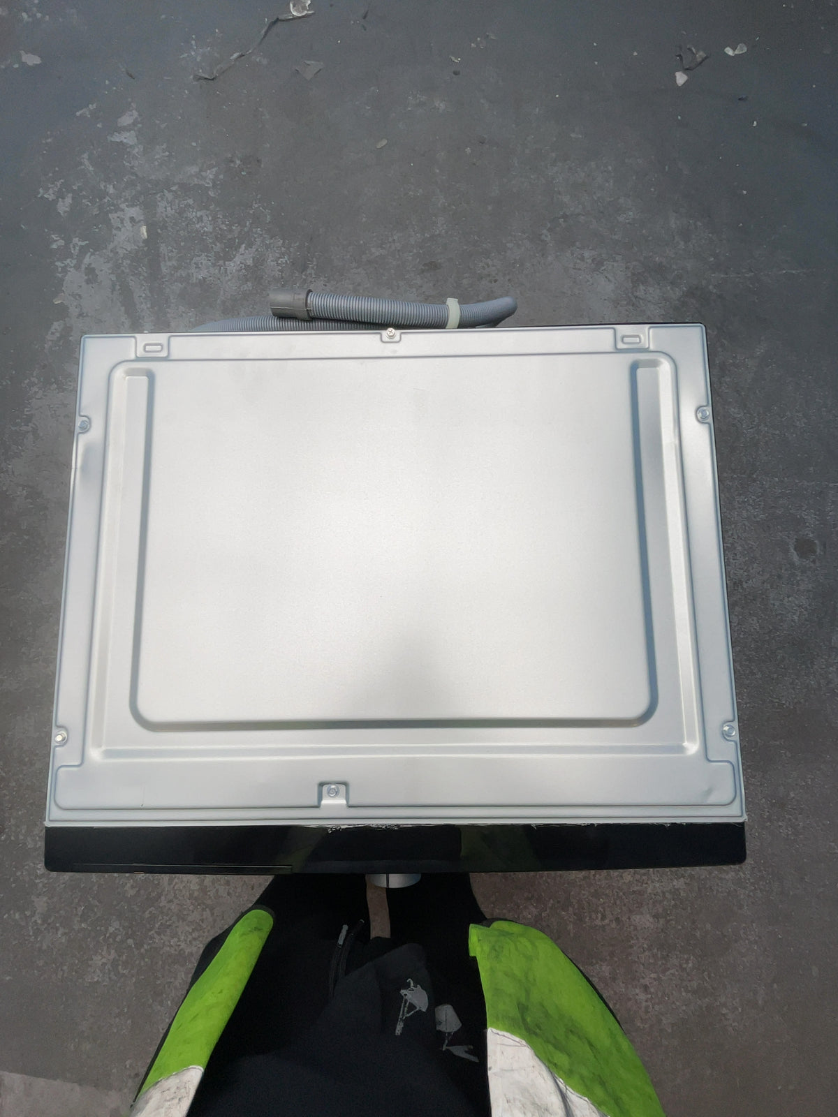 #GRC-166-739 - Hoover 8kg 1600rpm Integrated Washing Machine – AI Weight Sense, Black