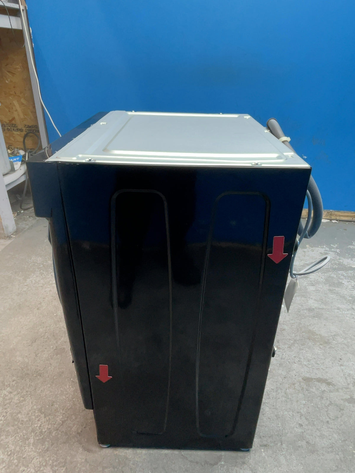 #GRC-166-739 - Hoover 8kg 1600rpm Integrated Washing Machine – AI Weight Sense, Black