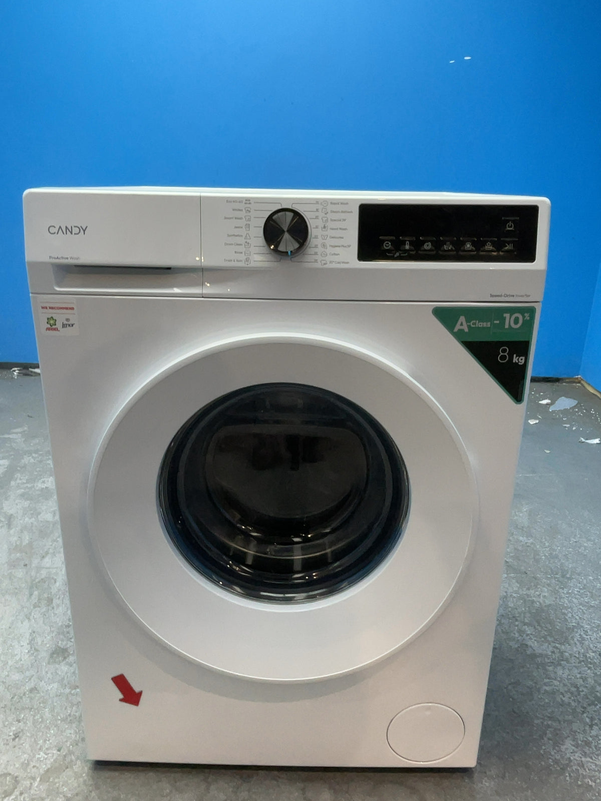 #GRC-166-740 - Candy 8kg 1400rpm Washing Machine – MixPower System, White