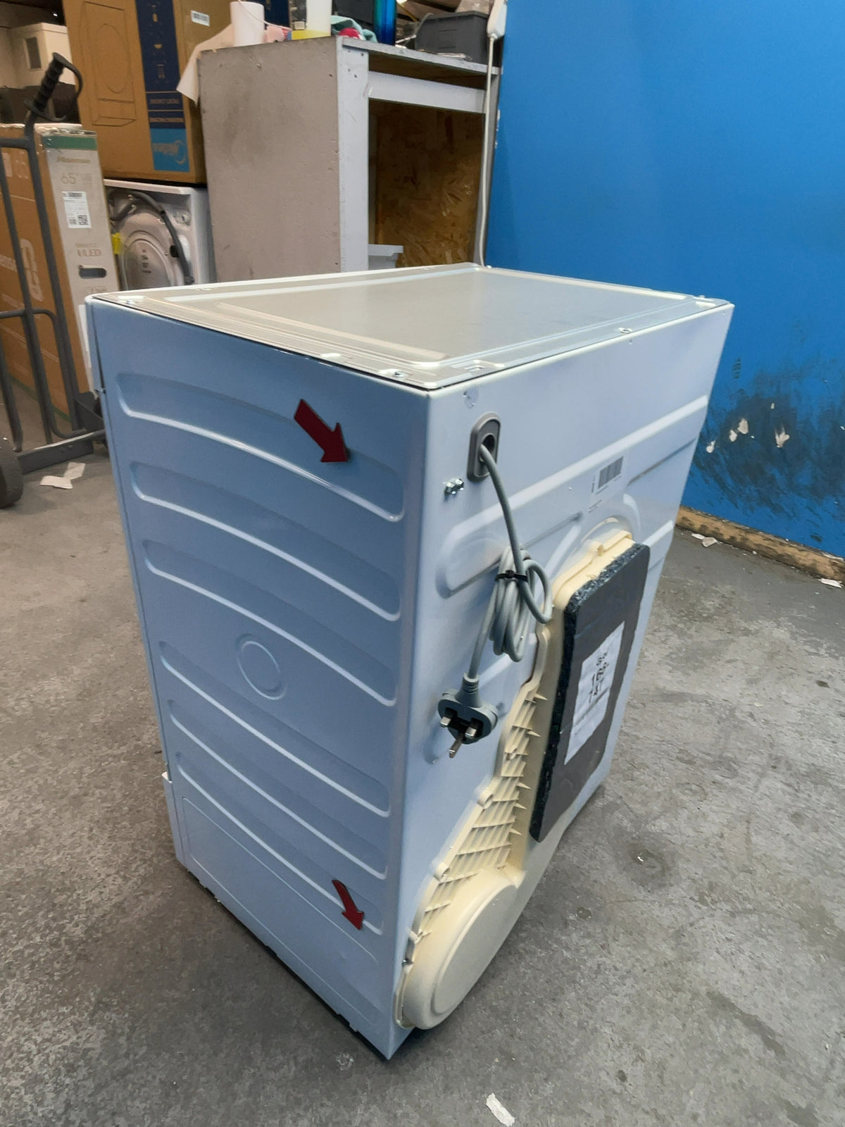#GRC-166-747 - Hoover H-DRY 300 7kg Integrated Heat Pump Tumble Dryer – WiFi Connected, Sensor Drying, White