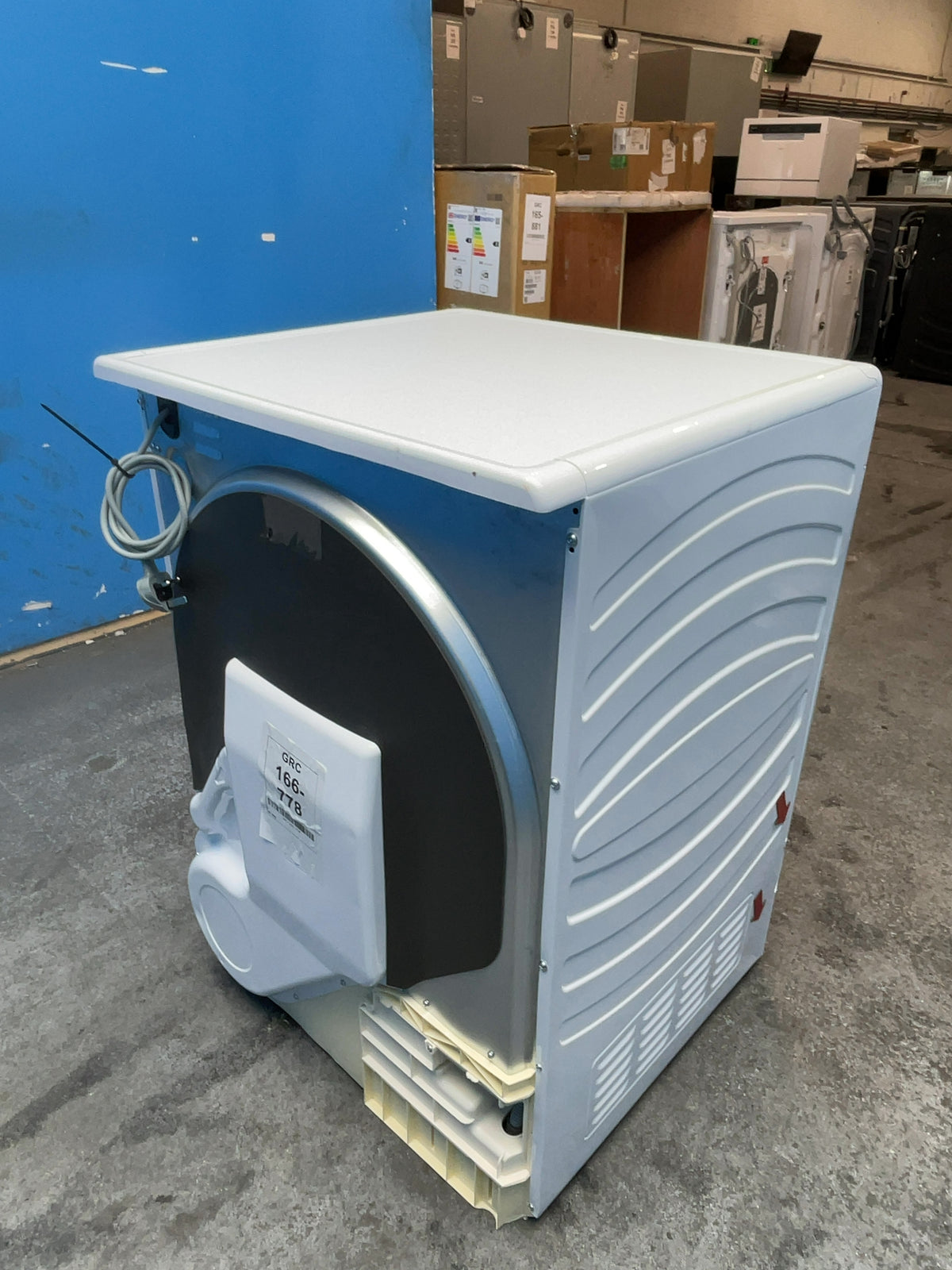#GRC-166-778 - Hoover 10kg Condenser Tumble Dryer – Sensor Drying, White, B Energy Rating