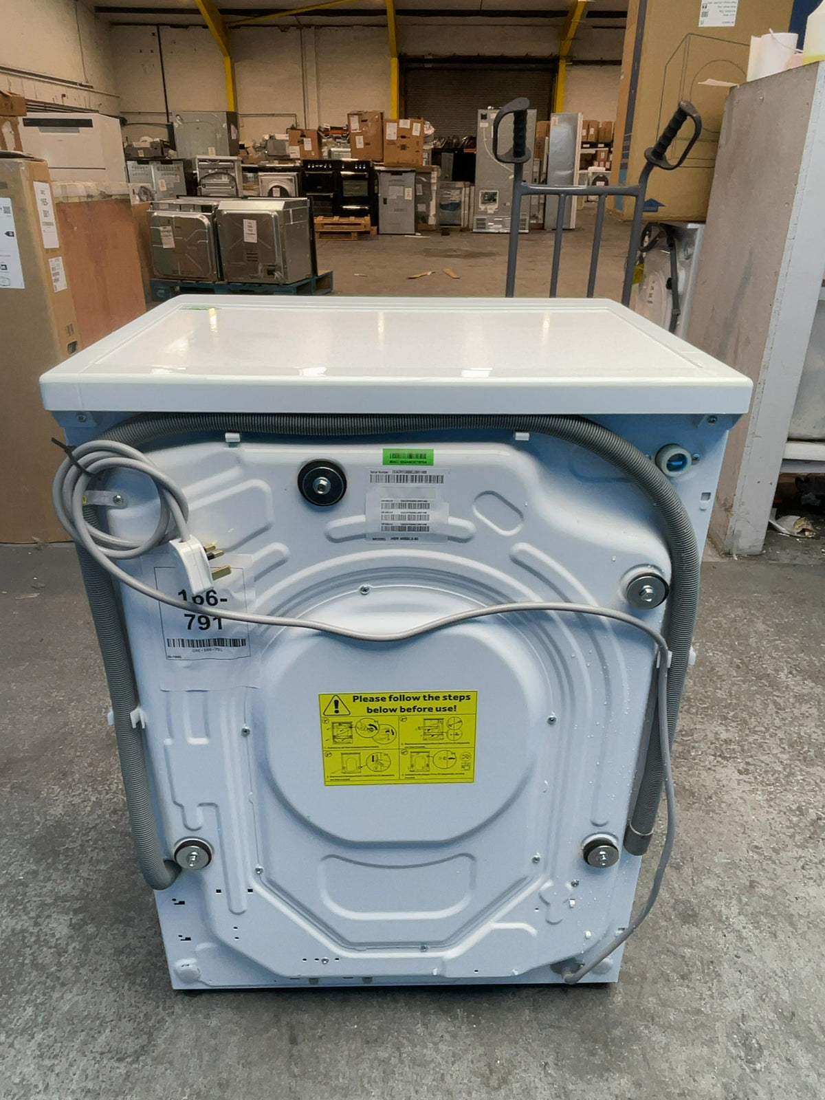 #GRC-166-791 - Hoover Pro Wash Series 3 9kg 1400rpm Washing Machine – WiFi Connected, Steam Refresh, White