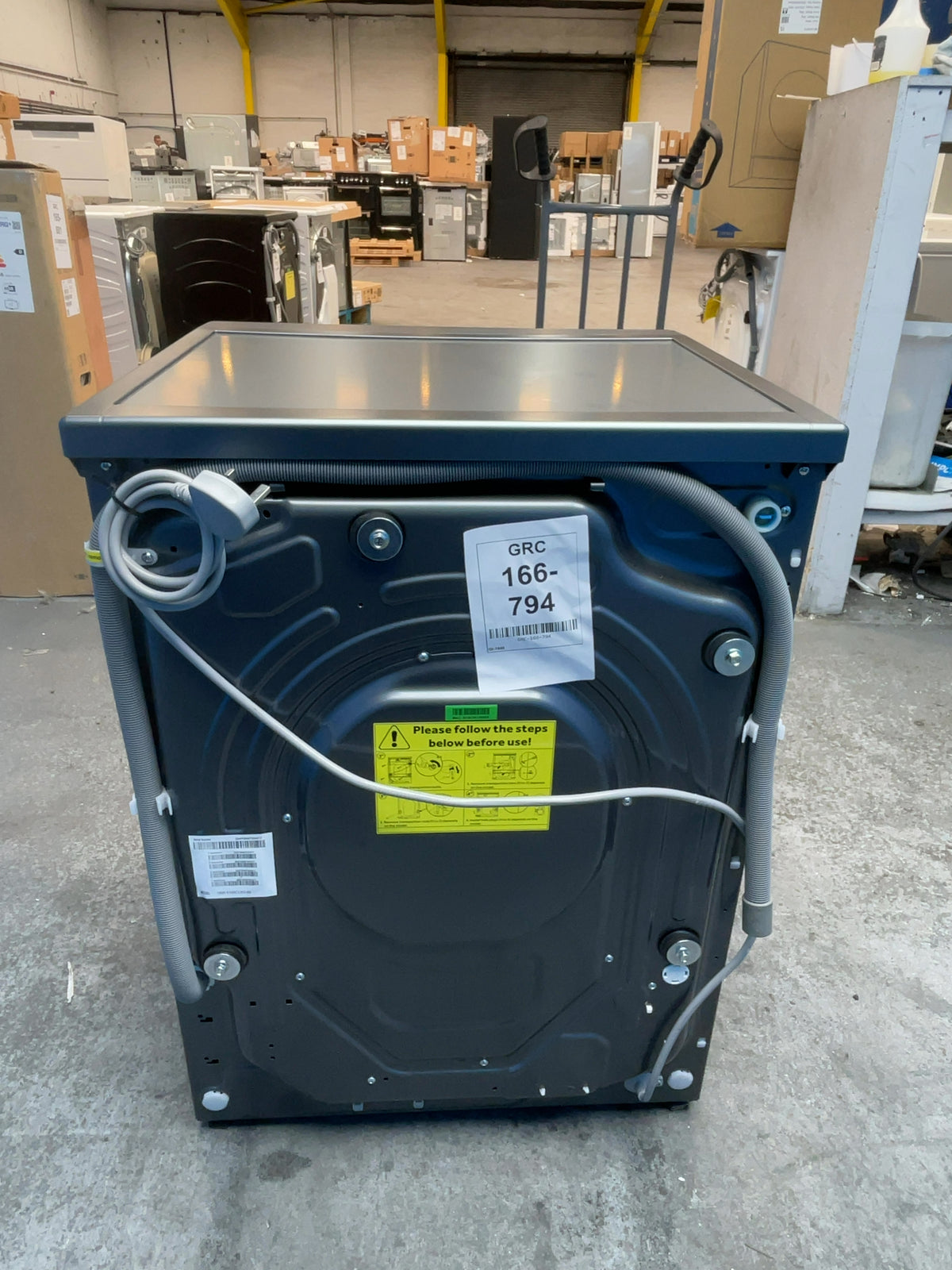 #GRC-166-794 - Hoover Pro Wash Series 5 10kg Washing Machine – WiFi Connected, Steam, Graphite