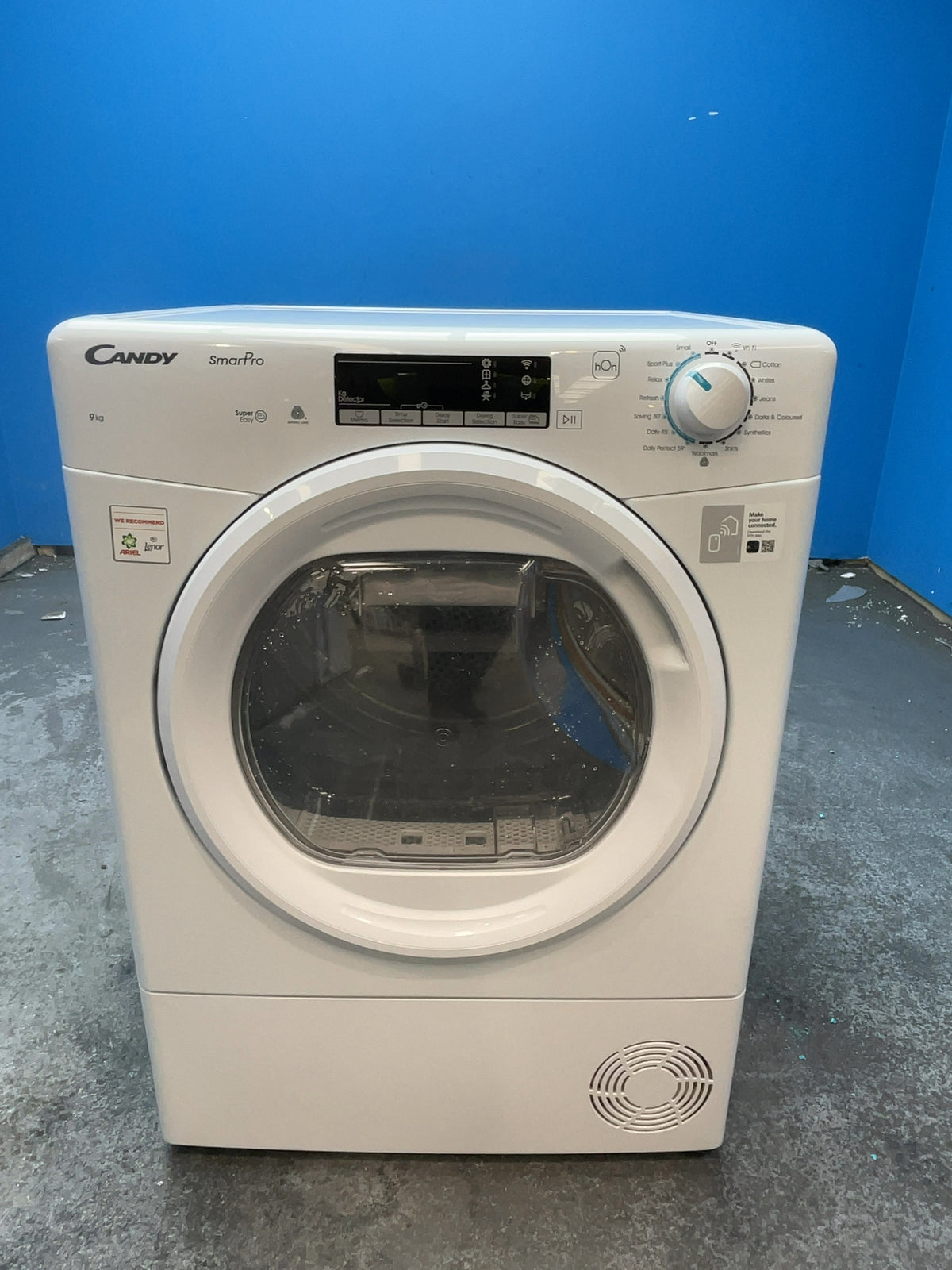 #GRC-166-796 - Candy Smart Pro 9kg Condenser Tumble Dryer – WiFi Connected, White, 59.0cm Wide