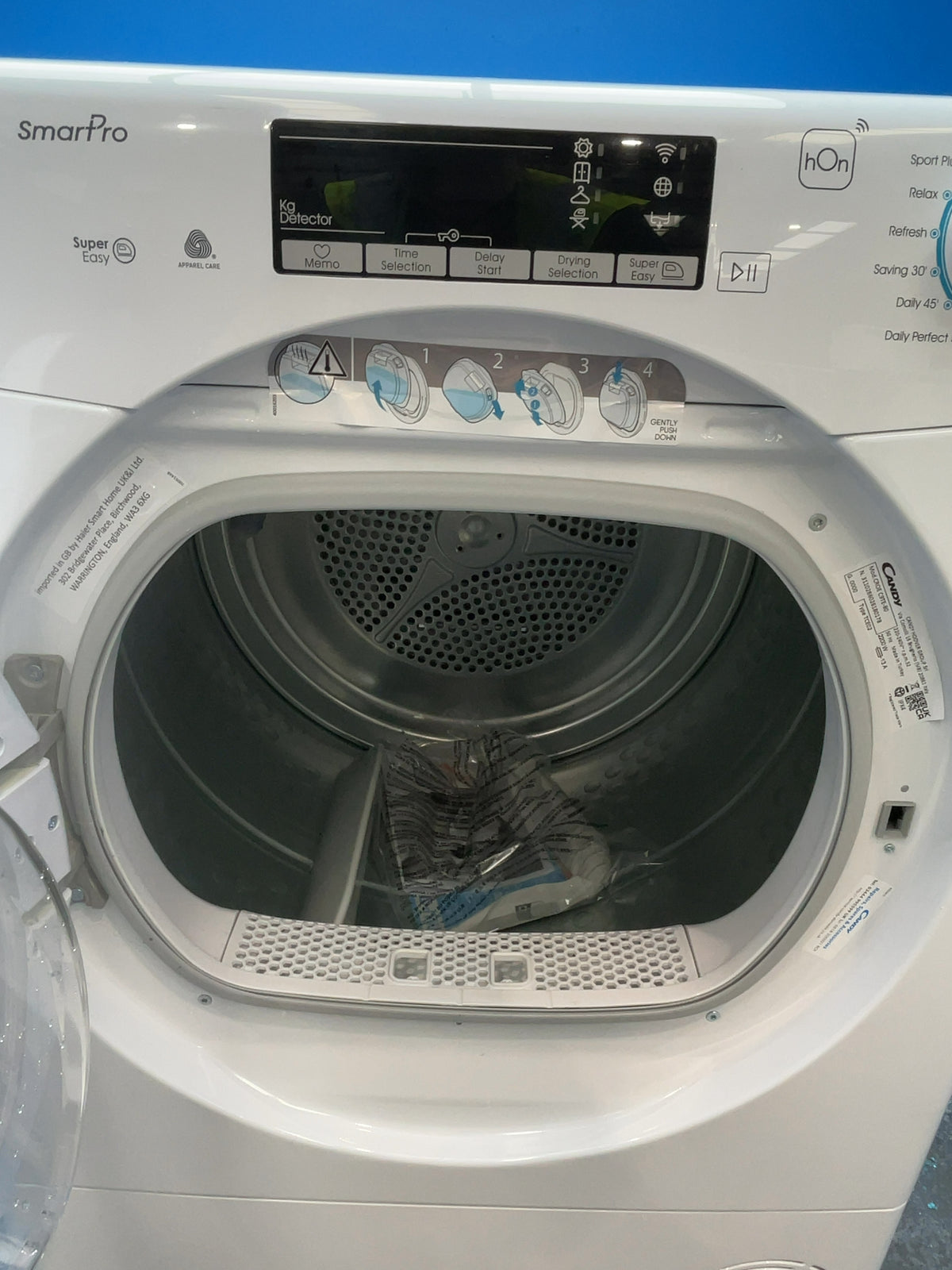 #GRC-166-796 - Candy Smart Pro 9kg Condenser Tumble Dryer – WiFi Connected, White, 59.0cm Wide