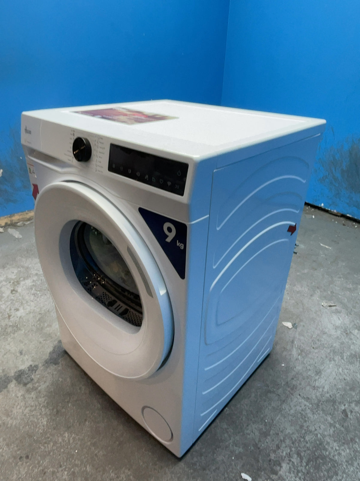 #GRC-166-822 - Hoover Pro Dry Series 3 9kg Heat Pump Tumble Dryer – Sensor Drying, White