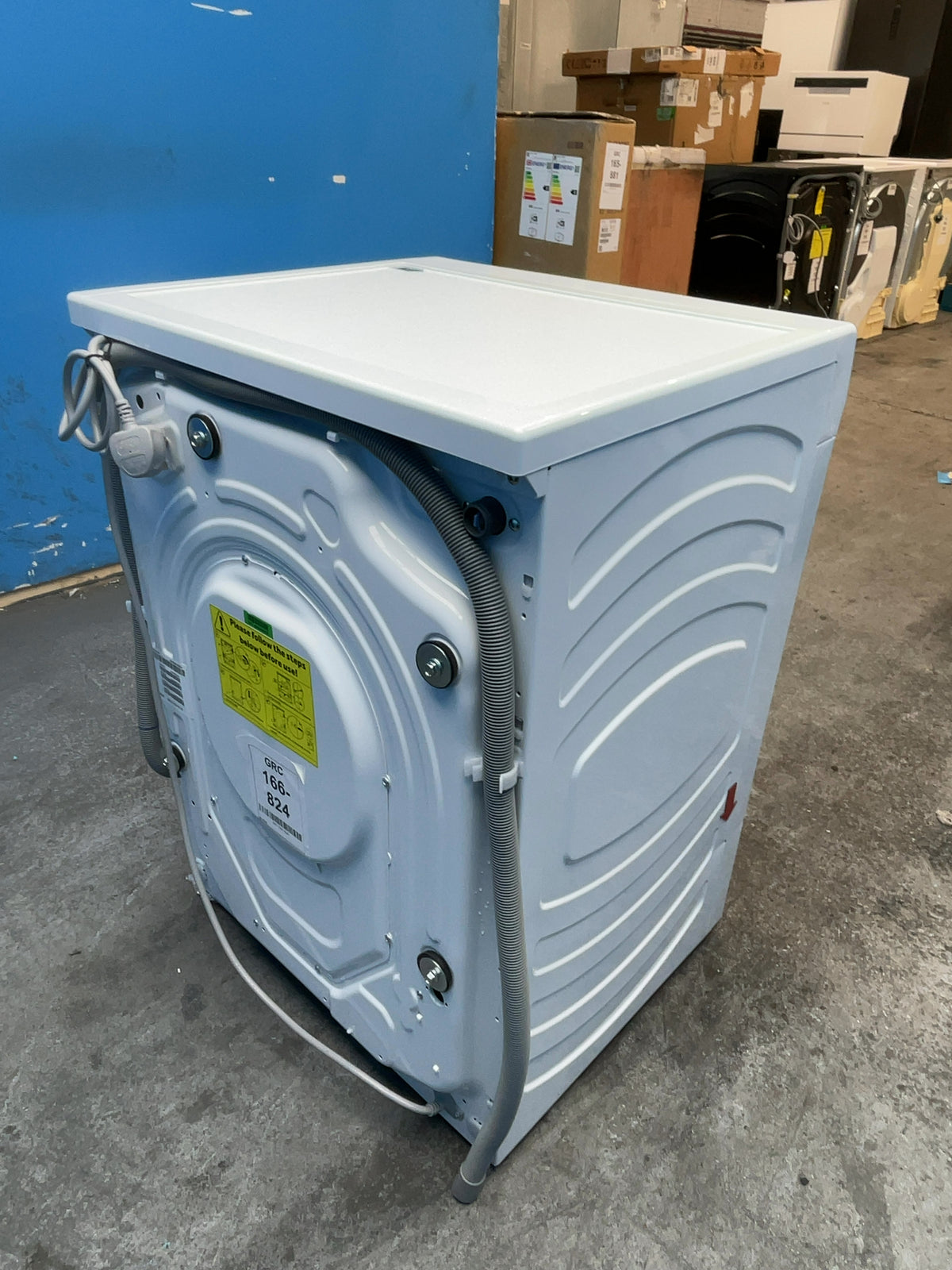 #GRC-166-824 - Hoover Pro Wash Series 7 10kg 1400rpm Washing Machine – WiFi Connected, Auto Dosing, White