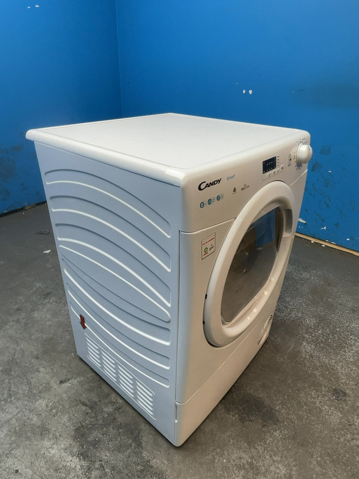 #GRC-166-825 - Candy Smart 8kg Heat Pump Tumble Dryer – NFC Connectivity, White