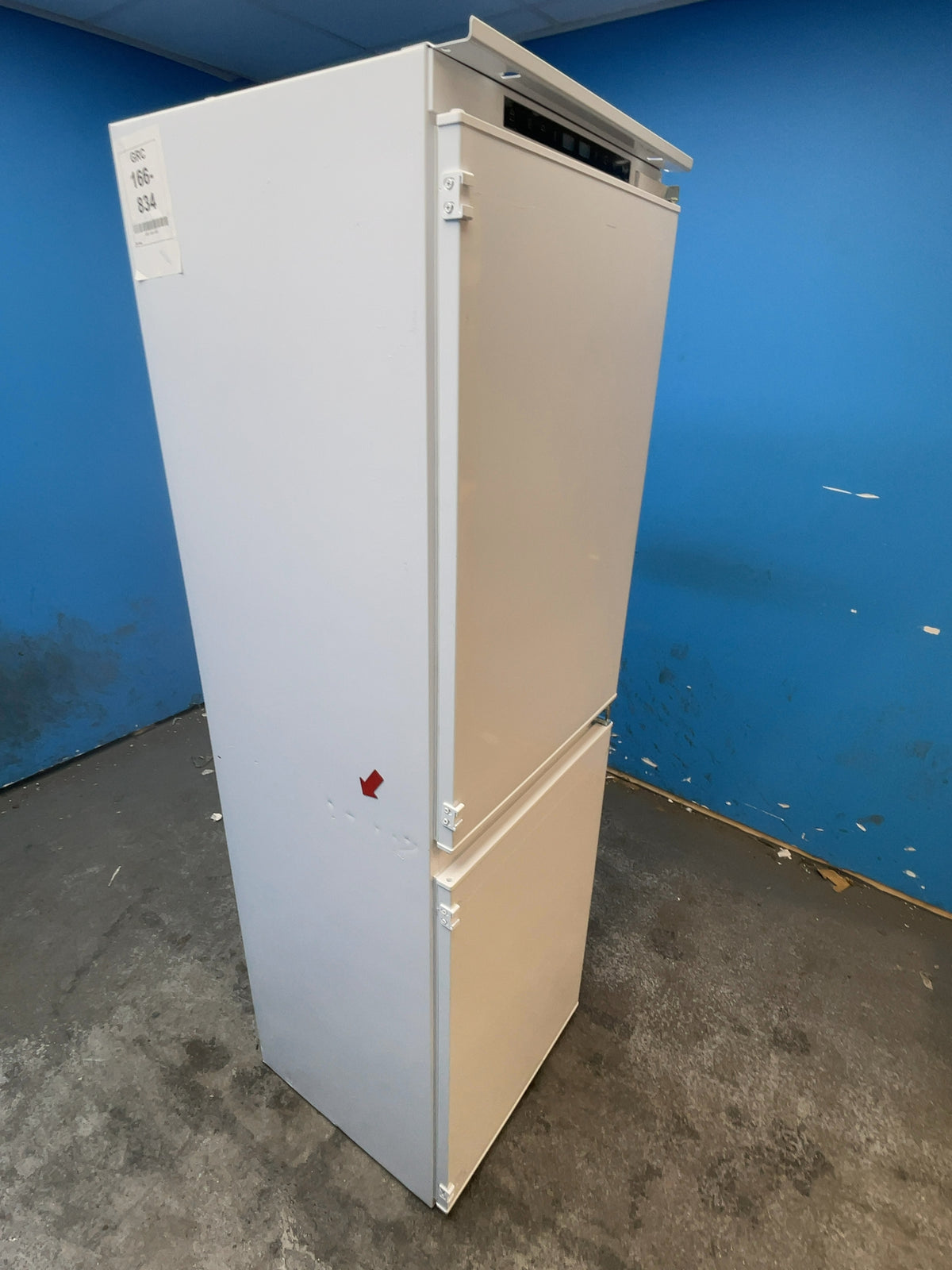 #GRC-166-834 - Haier 54cm Integrated Fridge Freezer – 242L, White, Total No Frost, Smart WiFi