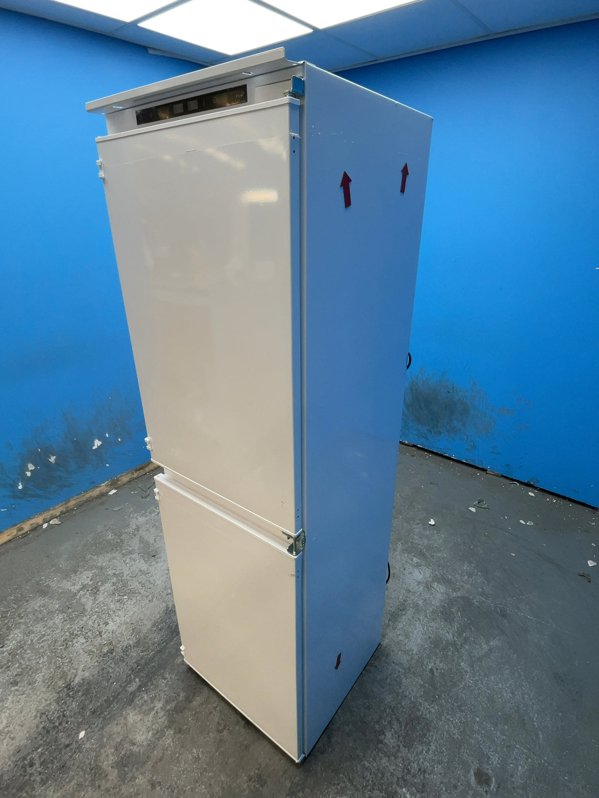 #GRC-166-834 - Haier 54cm Integrated Fridge Freezer – 242L, White, Total No Frost, Smart WiFi