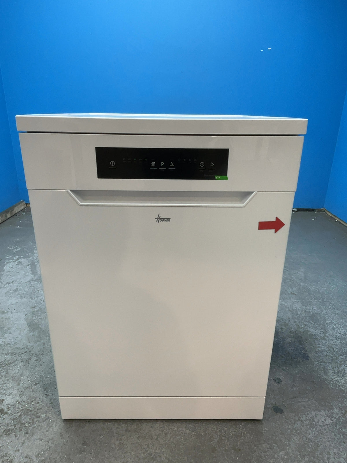 #GRC-166-904 - Hoover 14 Place Setting Dishwasher – WiFi Connected, Auto Door Opening, White