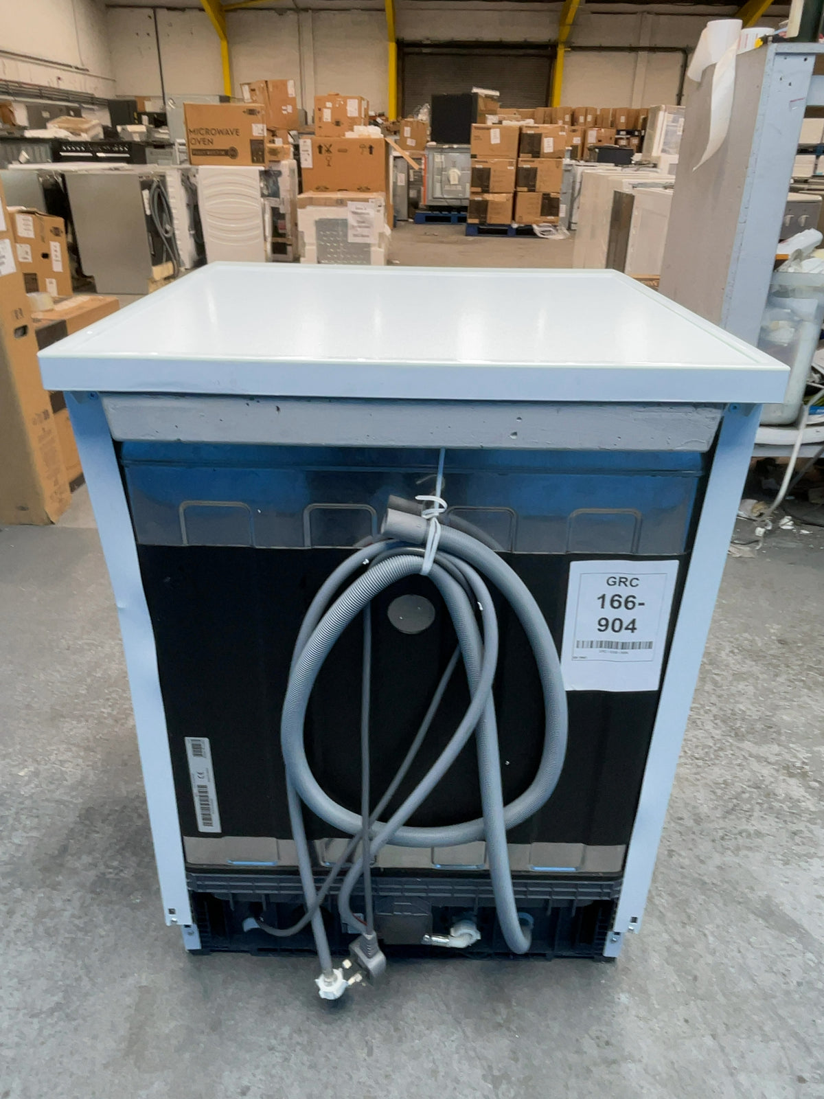 #GRC-166-904 - Hoover 14 Place Setting Dishwasher – WiFi Connected, Auto Door Opening, White