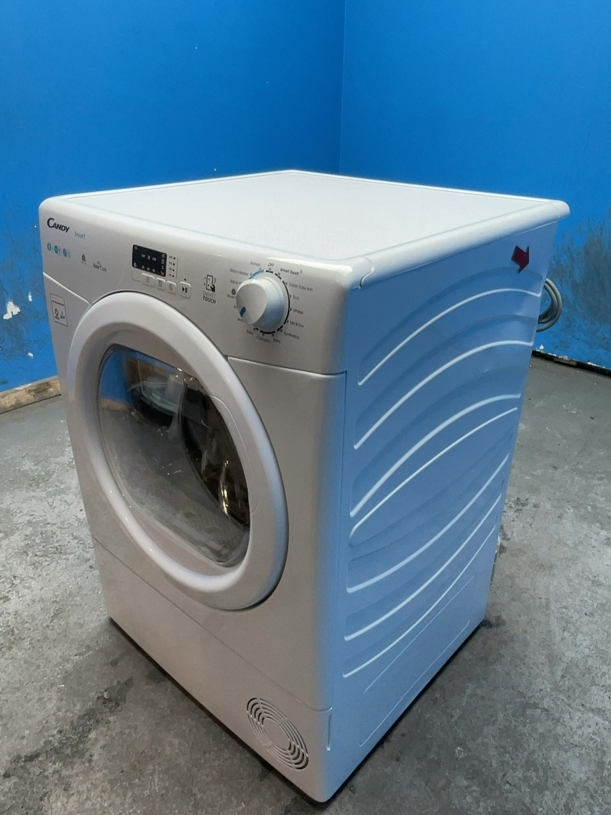 #GRC-166-917 - Candy Smart 8kg Heat Pump Tumble Dryer – NFC Connectivity, White