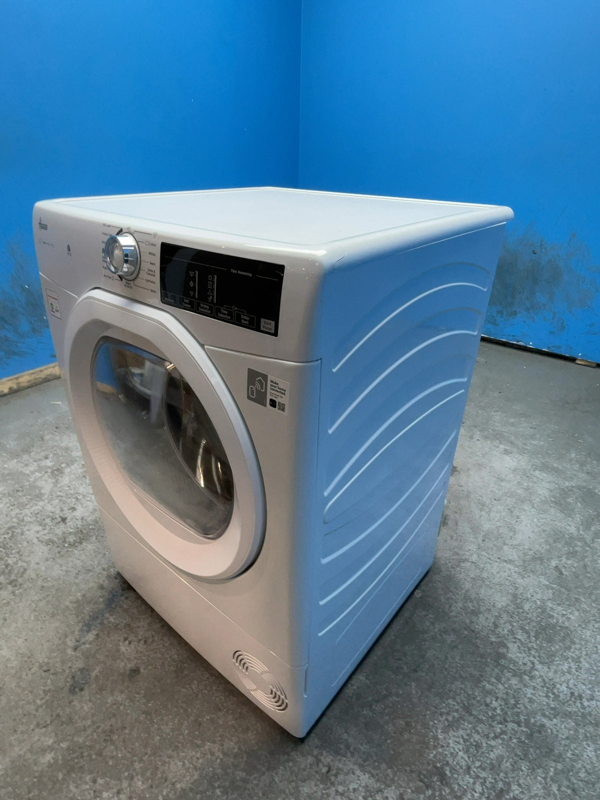 #GRC-166-925 - Hoover 10kg Heat Pump Tumble Dryer – WiFi Connected, White, A+++ Energy Rating