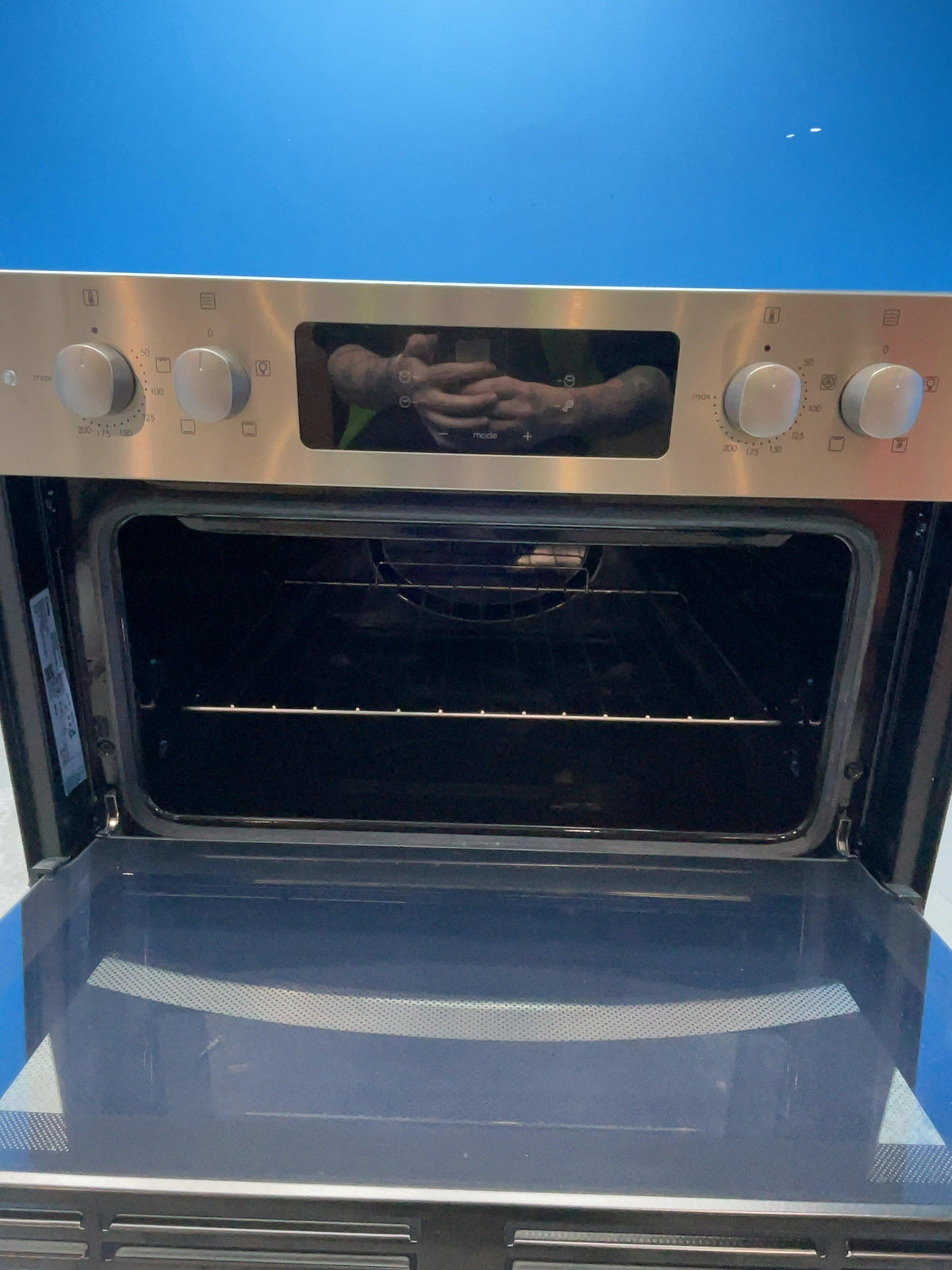 #GRC-166-933 - Candy Idea 60cm Electric Double Oven – 105L Capacity, Self-Cleaning, Silver
