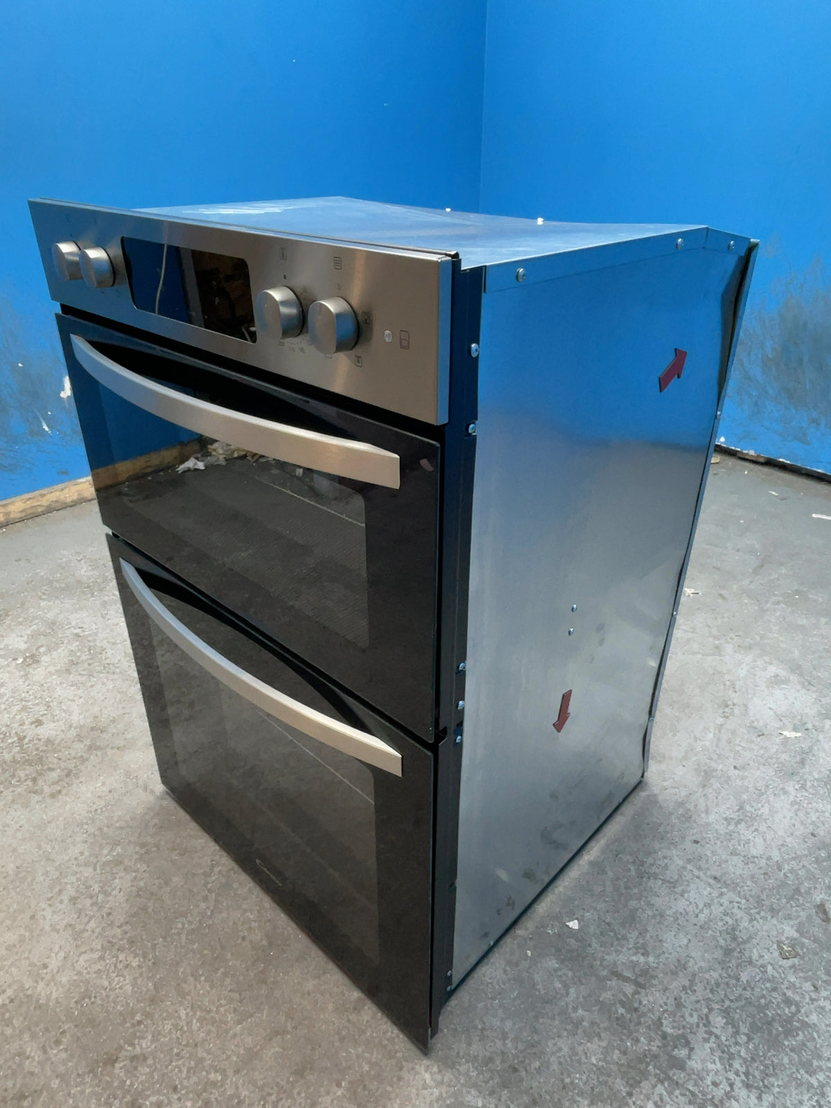 #GRC-166-933 - Candy Idea 60cm Electric Double Oven – 105L Capacity, Self-Cleaning, Silver